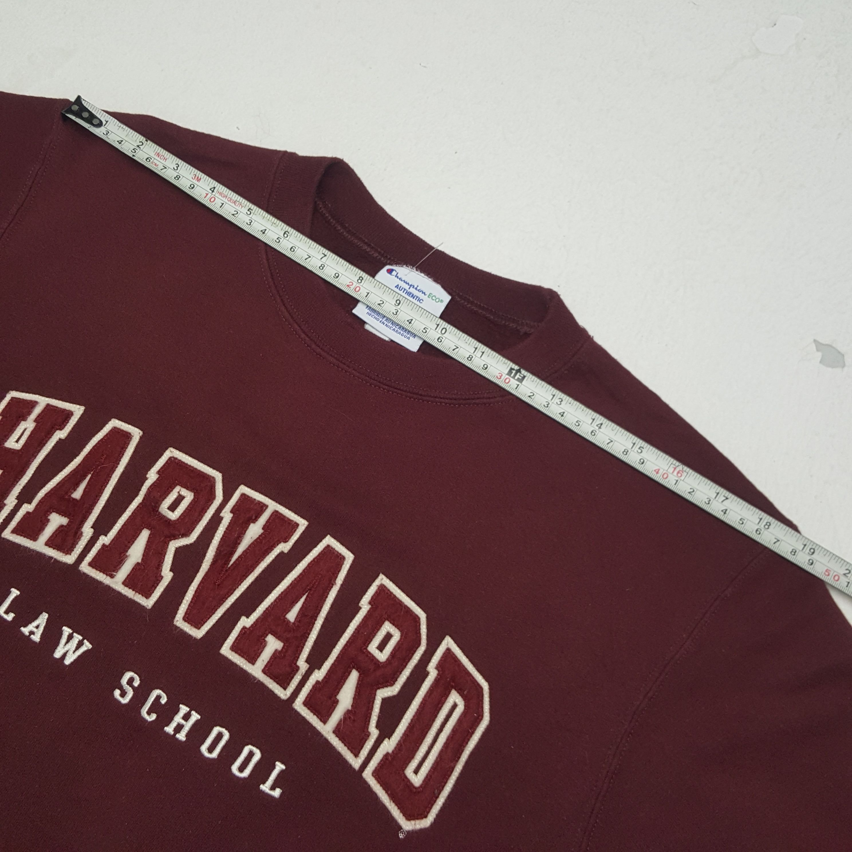 Champion × Vintage Vintage Champion X Harvard Law School University Sweatshirt Size US S / EU 44-46 / 1 - 5 Thumbnail