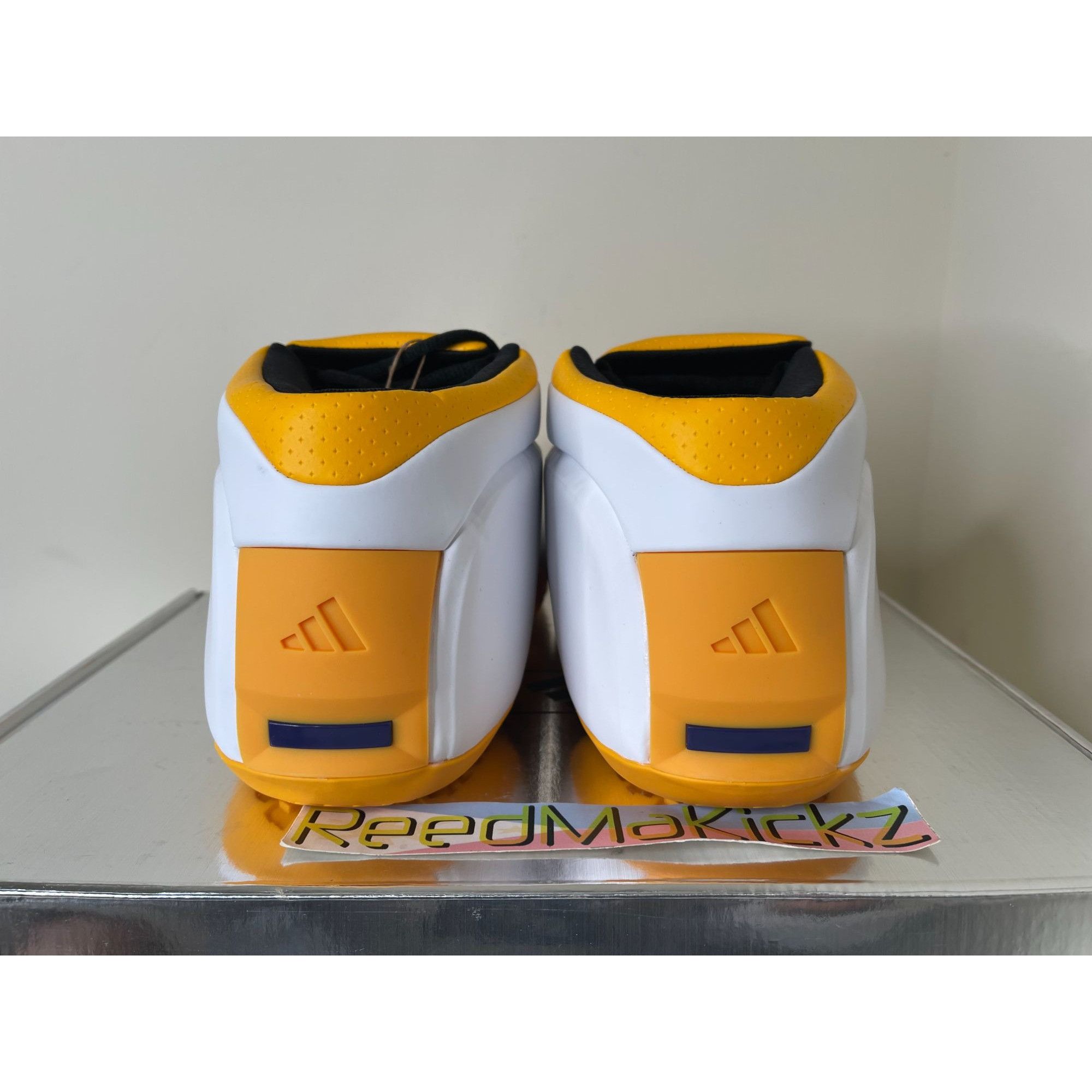 Adidas Adidas Crazy 2 Kobe All Star Lakers White Mens 13us Size US 13 / EU 46 - 4 Thumbnail