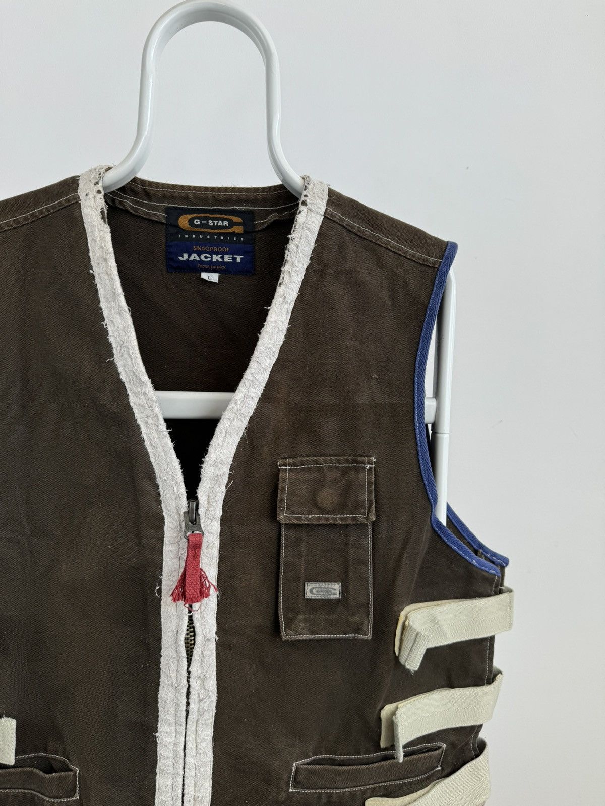 G-Star Vintage G -Star Raw Industries Snagproof Hopper Vest Size US L / EU 52-54 / 3 - 2 Thumbnail
