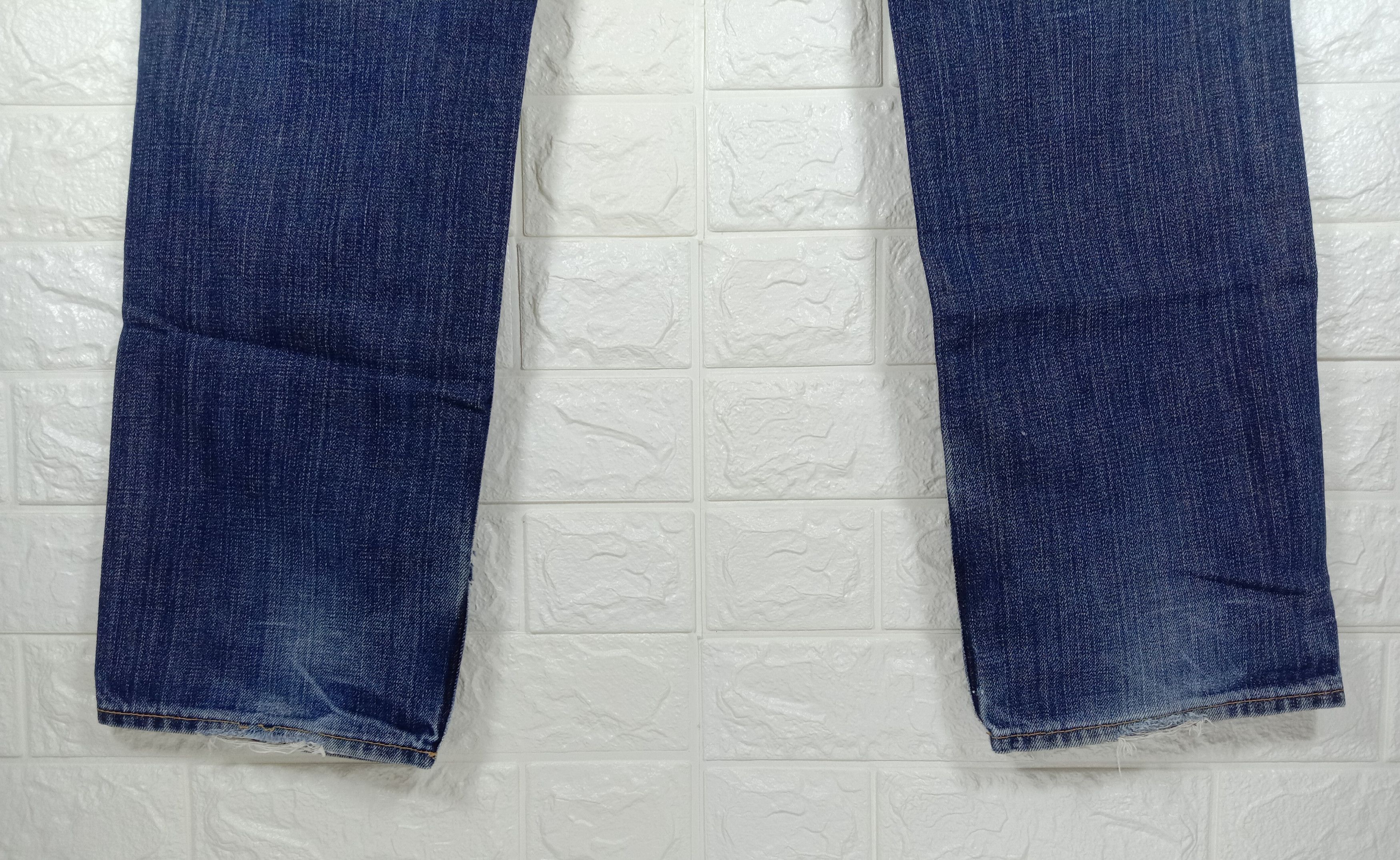 Japanese Brand Vintage Japanese Brand Kenji Straight Cut Blue Wash Jeans Size US 36 / EU 52 - 8 Thumbnail