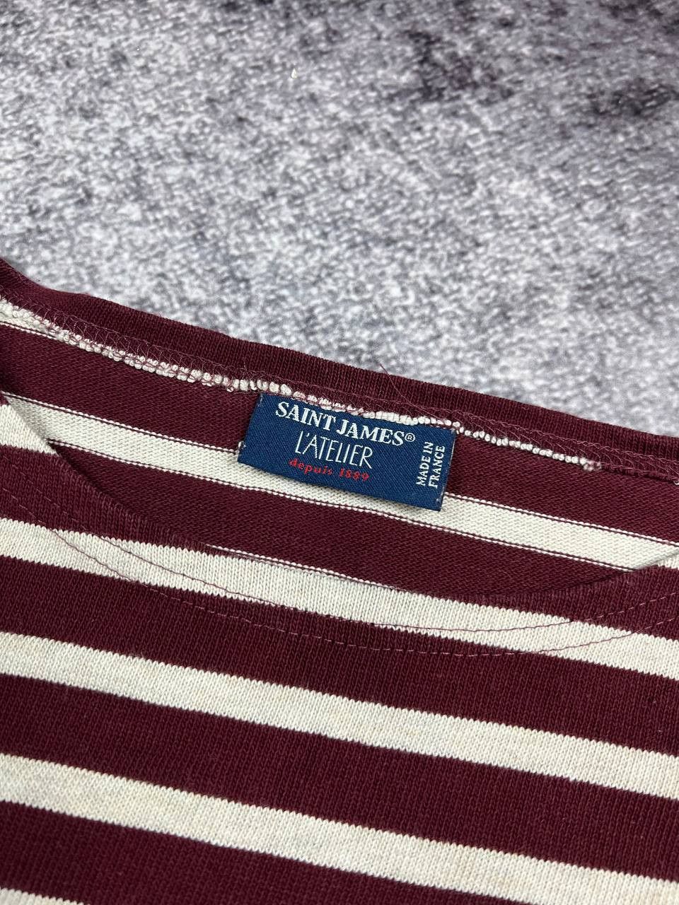 Saint James Saint James Asap Rocky Long Sleeve Stripes T-Shirt Size US M / EU 48-50 / 2 - 6 Thumbnail