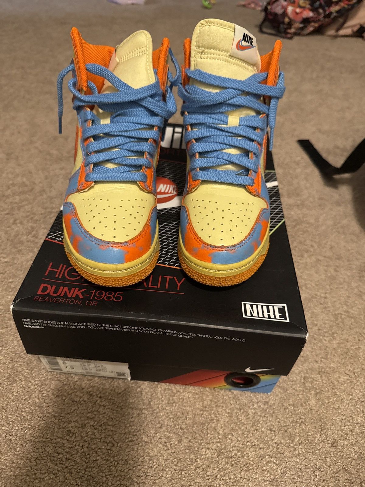 Nike Nike Dunk high 1985 Size US 7.5 / IT 37.5 - 4 Thumbnail