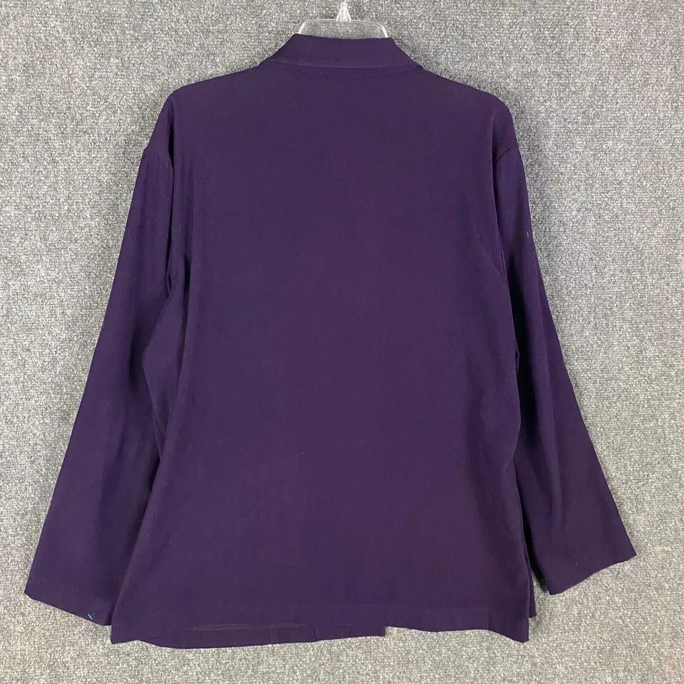 Other Briggs New York Coat Women's XL Velvet Purple Polyester Size XL / US 12-14 / IT 48-50 - 7 Thumbnail