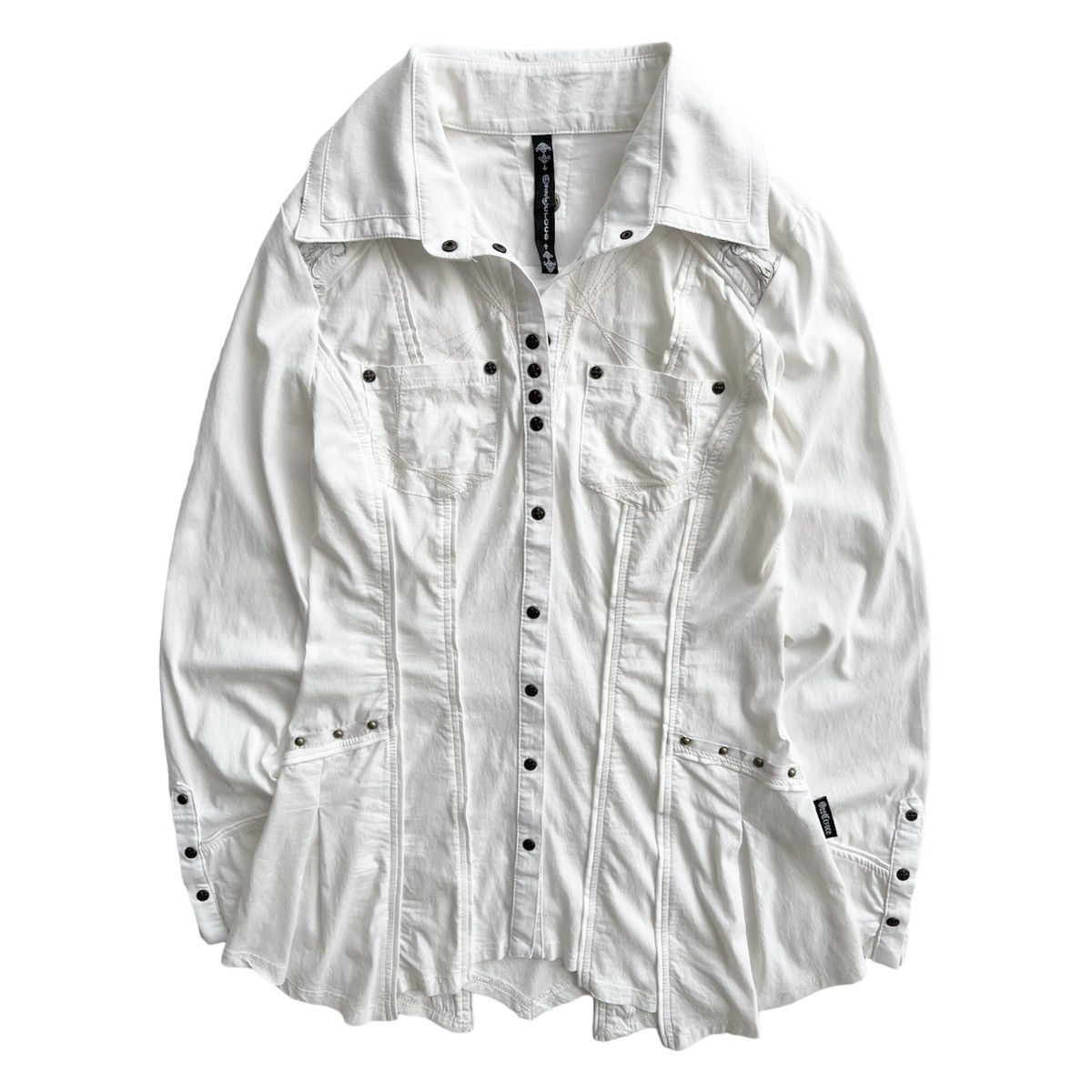 Japanese Brand × Le Grande Bleu (L.G.B.) OZZ FASHION GOTHIC SHIRT Size M / US 6-8 / IT 42-44 - 2 Thumbnail