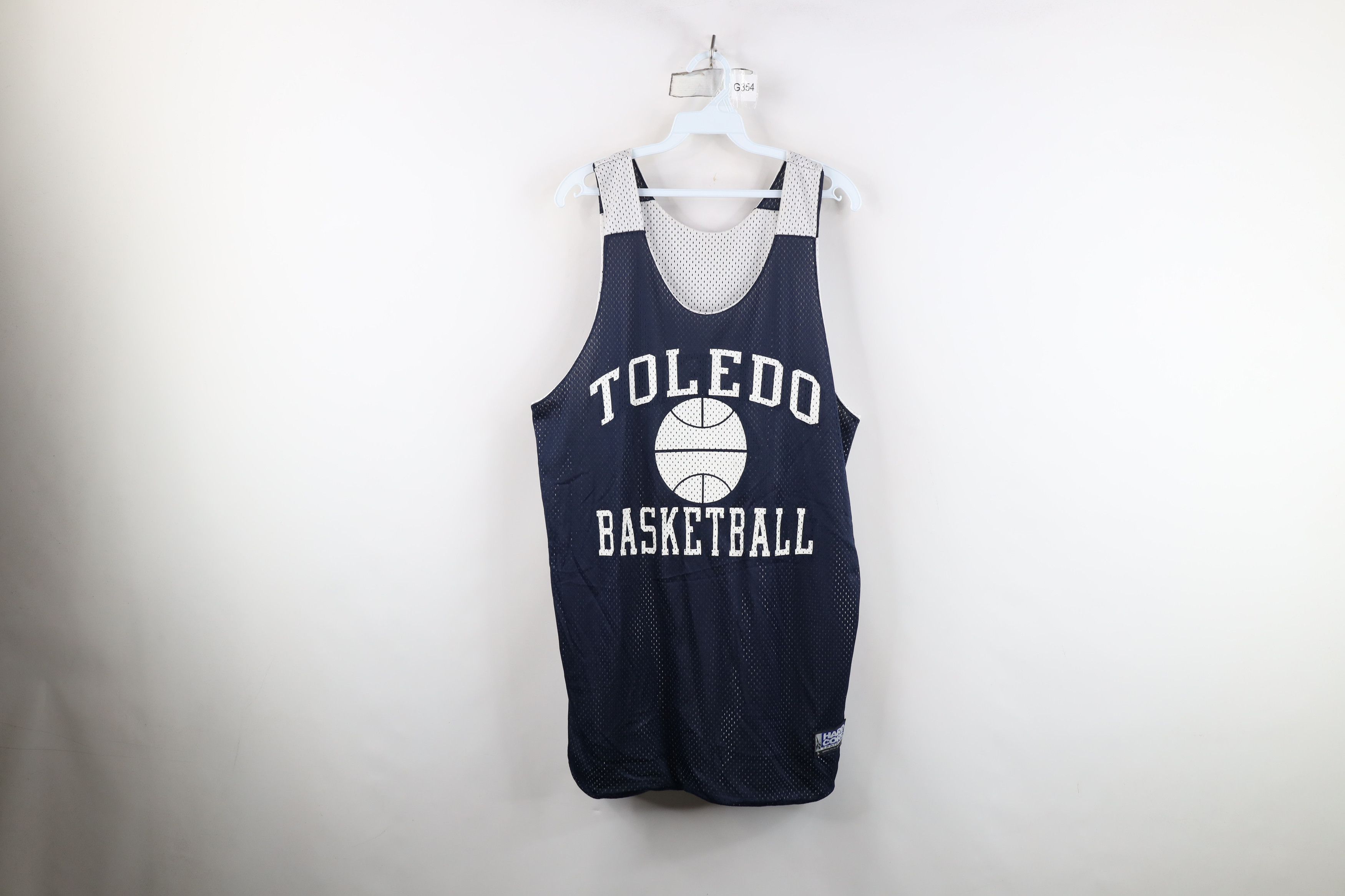Vintage Vintage 90s University of Toledo Reversible Jersey Size US L / EU 52-54 / 3 - 1 Thumbnail