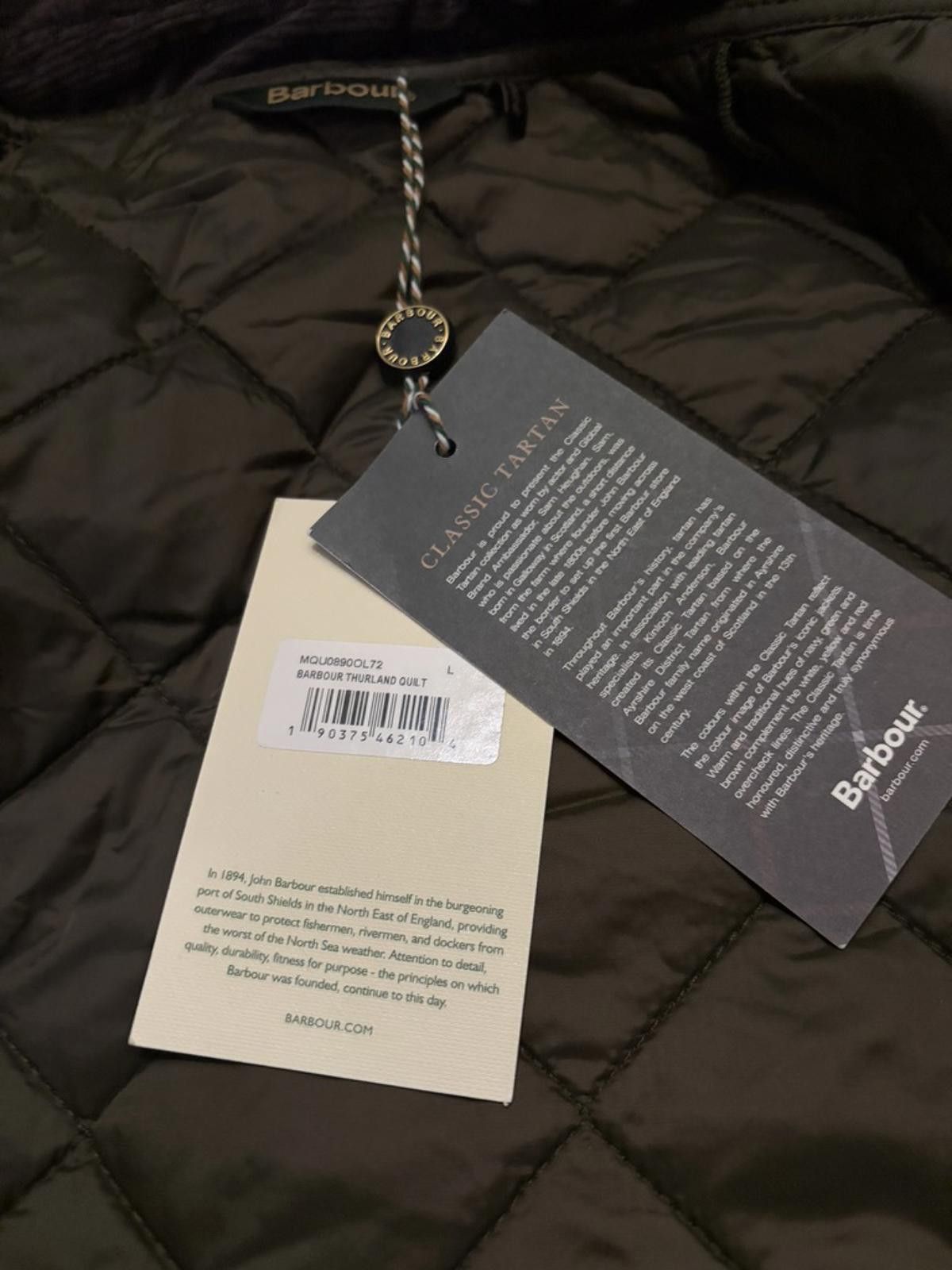 Barbour NWT Barbour Sam Heughan Exclusive Men's Large Jacket Green Size US L / EU 52-54 / 3 - 6 Thumbnail