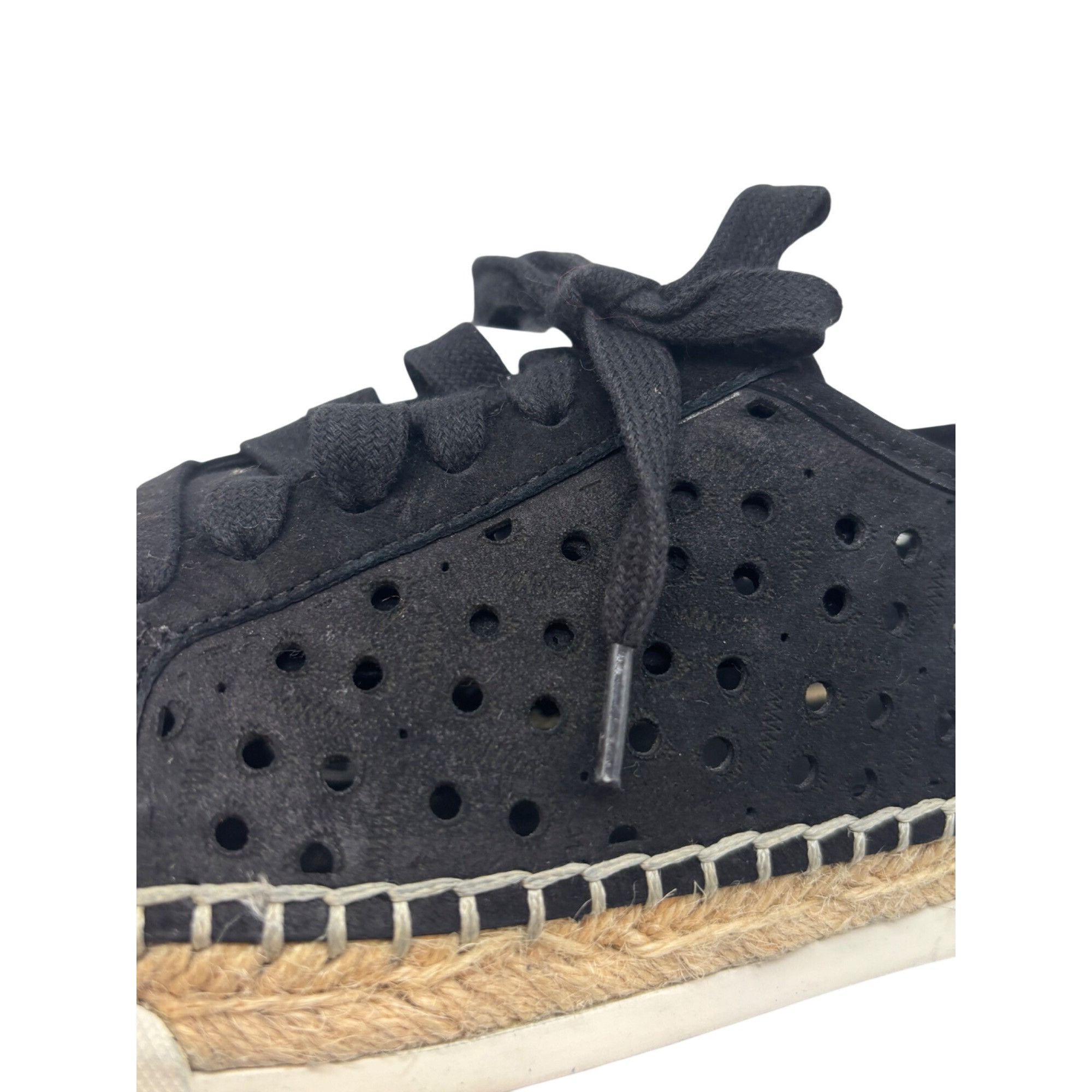 Vince Camuto Vince Camuto Thera Women’s Espadrille Sneakers, Black, 7 M Size US 7 / IT 37 - 5 Thumbnail