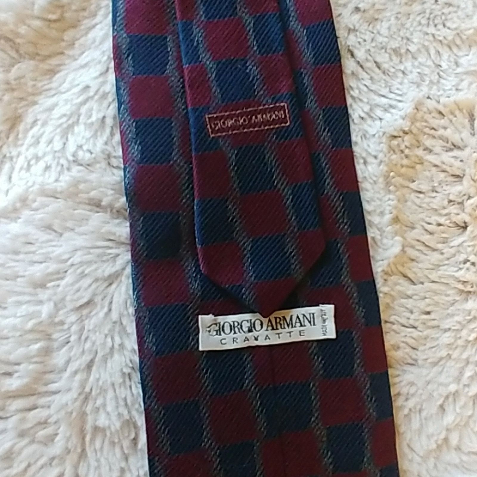 Giorgio Armani Giorgio Armani Tie Necktie 100% Silk Size ONE SIZE - 4 Thumbnail