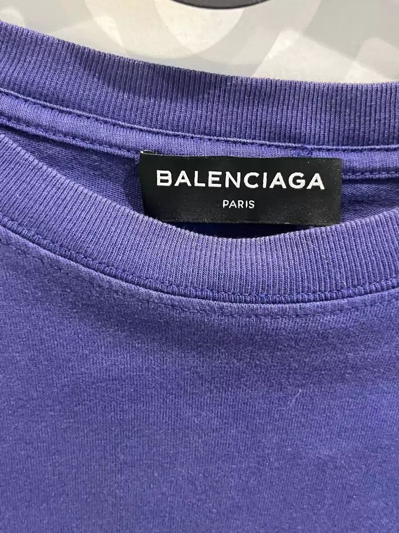 Balenciaga Balenciaga Blue Coke Logo Short Sleeve T-Shirt Size US XS / EU 42 / 0 - 2 Thumbnail