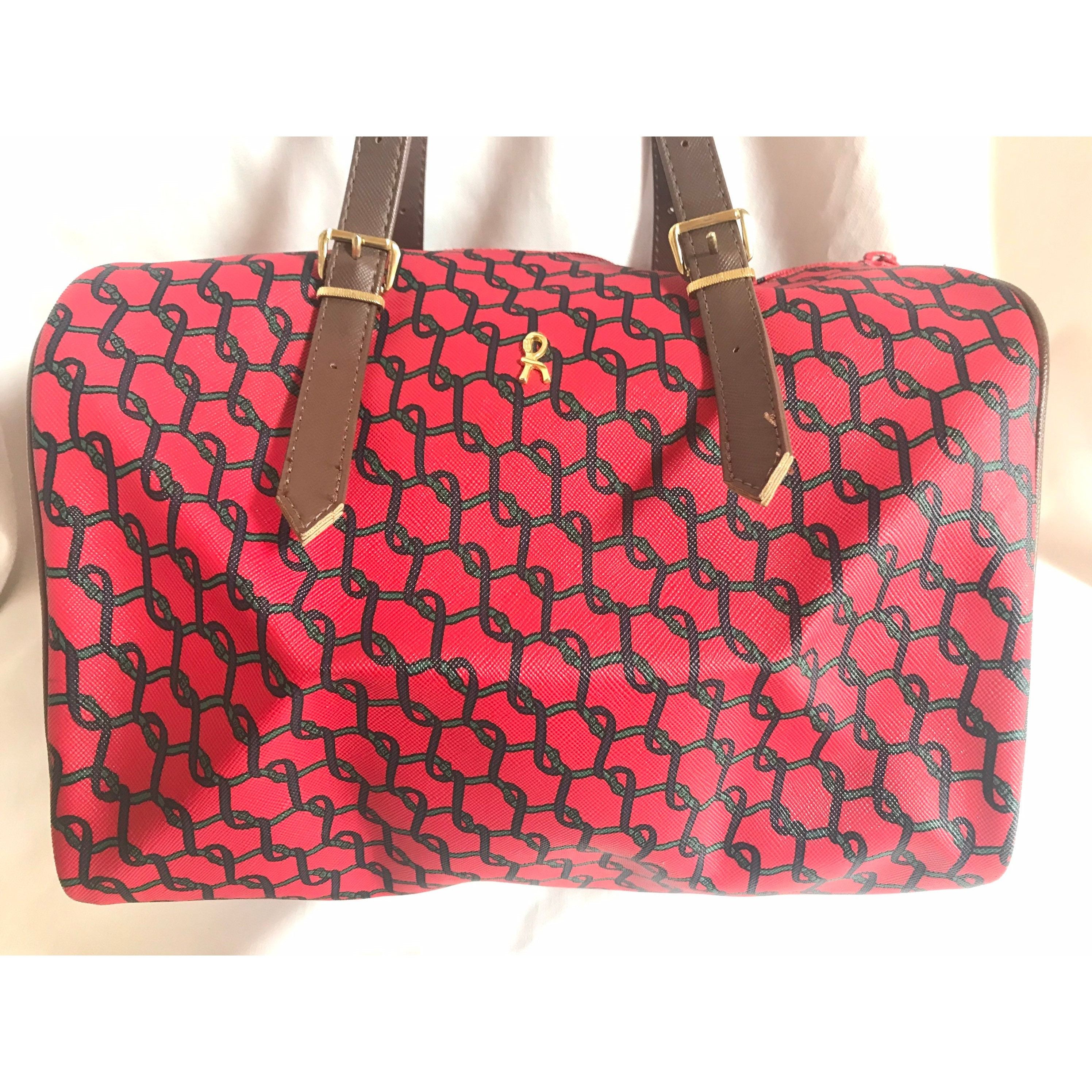 Roberta di Camerino Vintage Roberta di Camerino red, green and navy handbag Size ONE SIZE - 2 Thumbnail