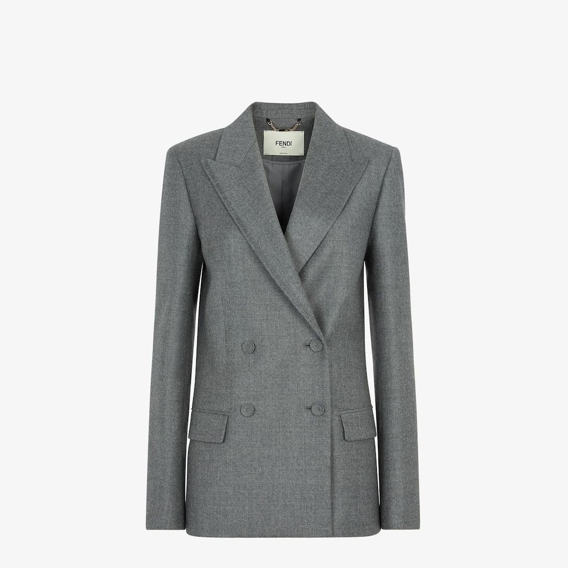 Fendi o1s1wg110925 Jacket in Grey Size M / US 6-8 / IT 42-44 - 1 Thumbnail