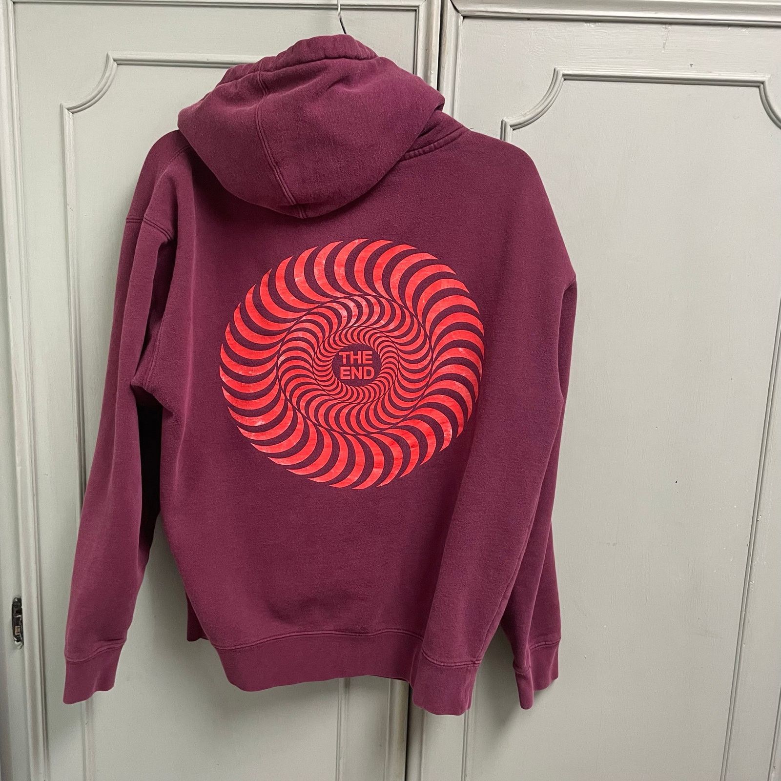 Spitfire Vtg Y2K Spitfire The End Hoodie Sweatshirt Medium Pullover Size US M / EU 48-50 / 2 - 2 Thumbnail