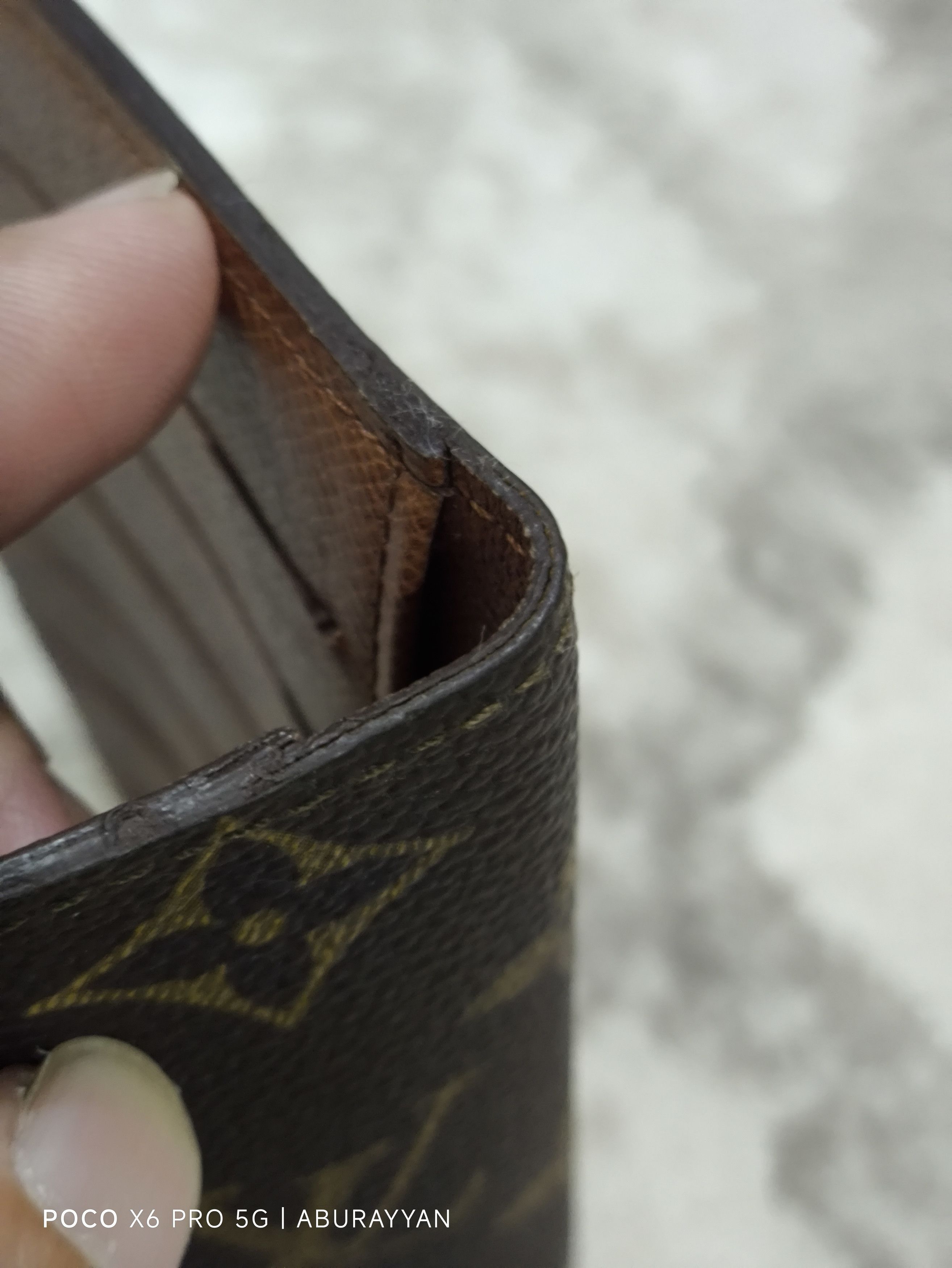 Louis Vuitton Louis Vuitton Monogram Porte- Valeurs Cartes Credit Wallet Size ONE SIZE - 5 Thumbnail