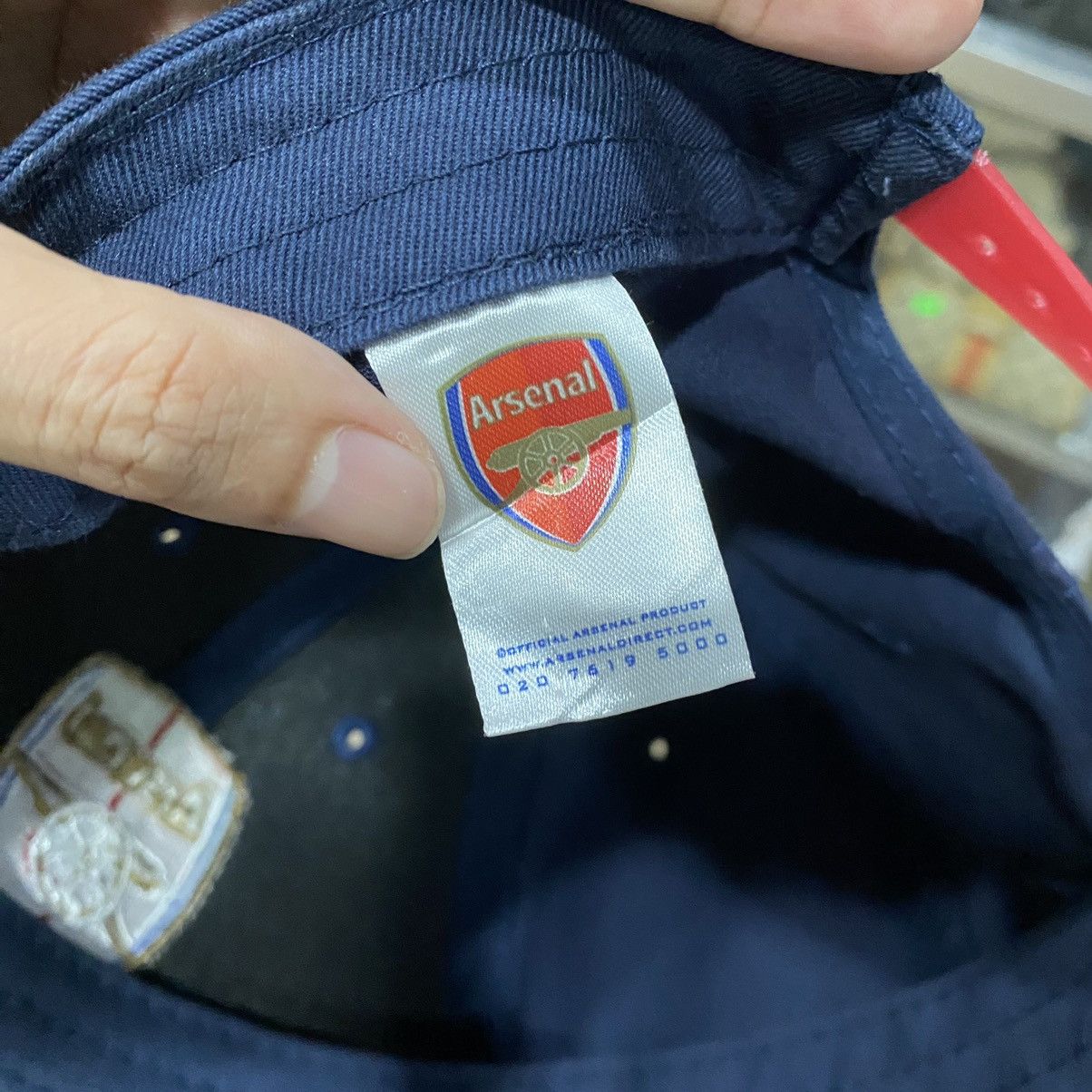 Nike Vintage Nike x Arsenal Puffer Zipper Jacket Free Cap❗️ Size US L / EU 52-54 / 3 - 21 Thumbnail