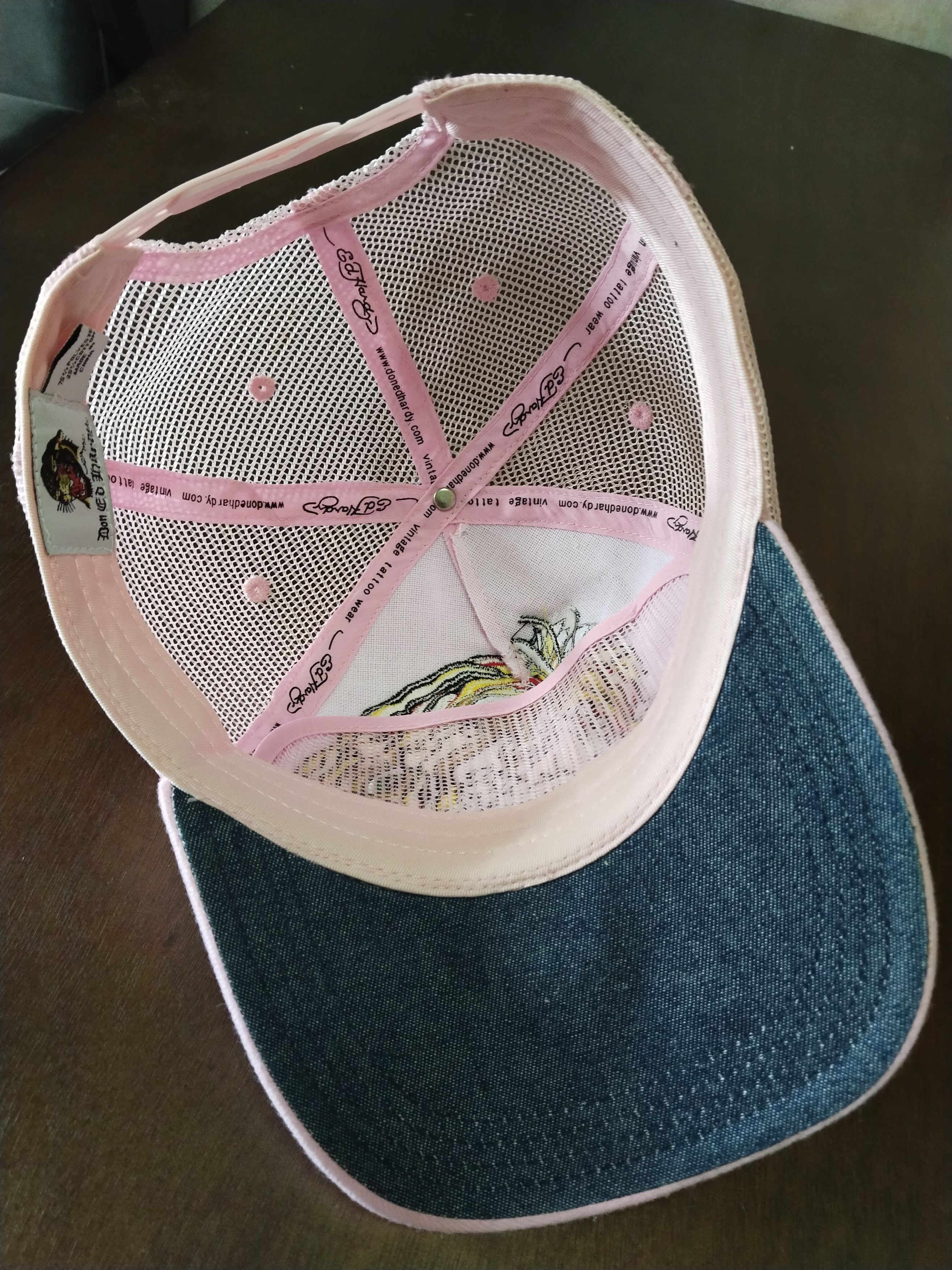 Designer × Ed Hardy × Vintage ED HARDY TATOO VINTAGE CAP Size ONE SIZE - 6 Thumbnail