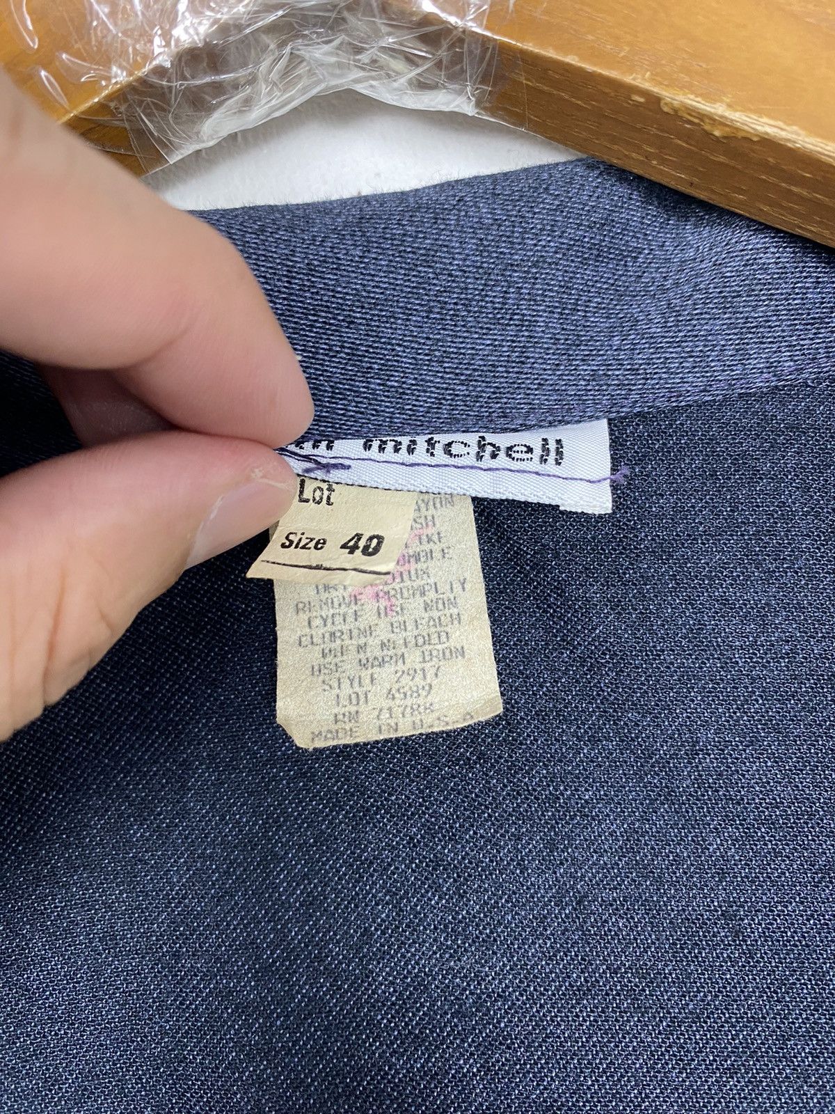 Vintage Rare‼️ Vintage Kenneth Mitchell Rayon Blazer Made in Usa Size L / US 10 / IT 46 - 5 Thumbnail