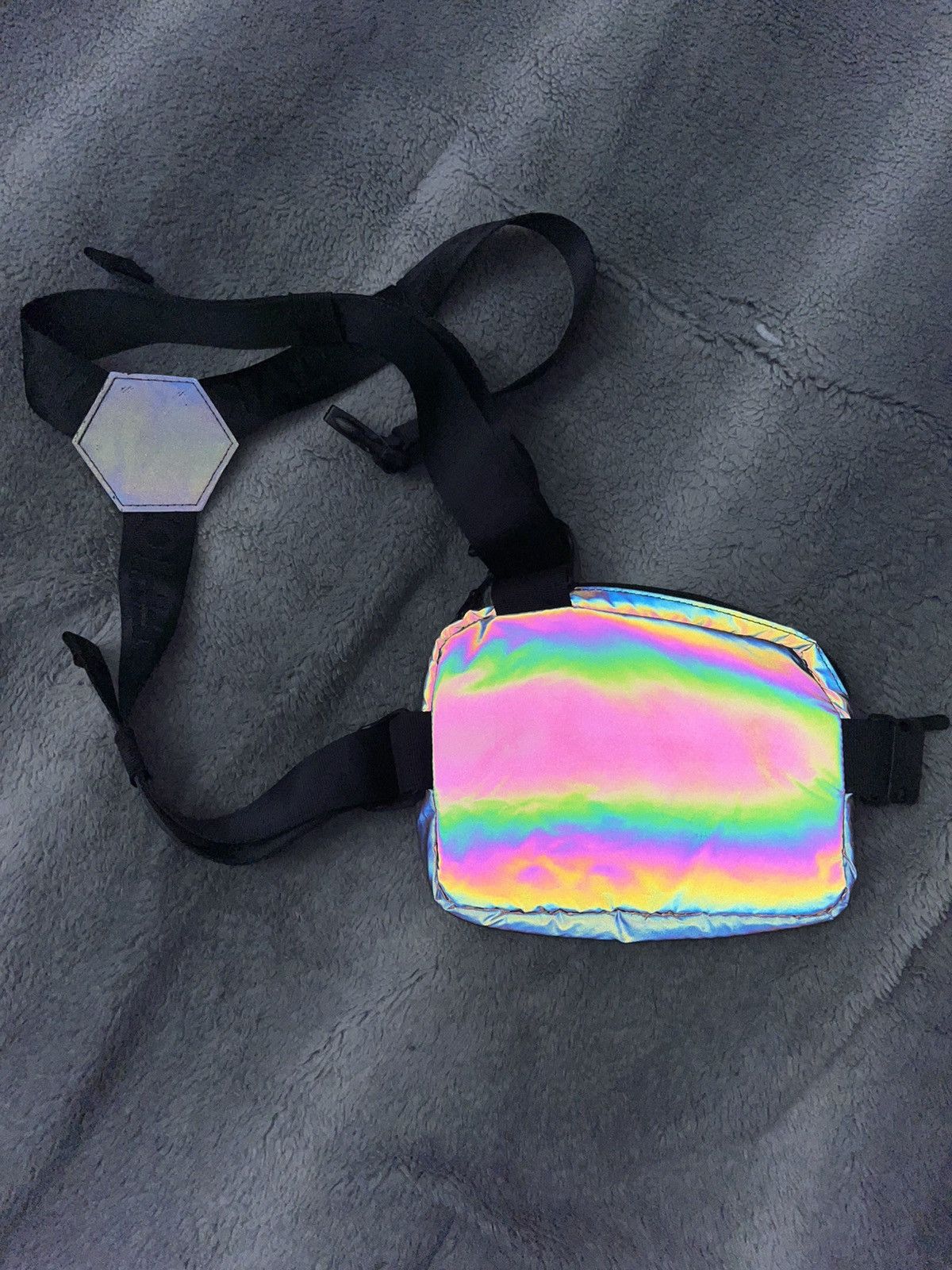 Other Reflective Chest Bag Size ONE SIZE - 4 Thumbnail