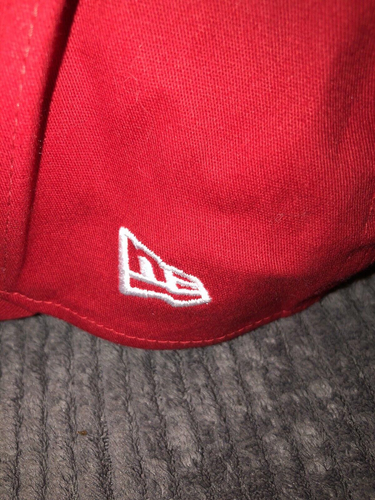 New Era Nationals New Era HC39Thirty Red Side Logo S/M Hat Size ONE SIZE - 4 Thumbnail