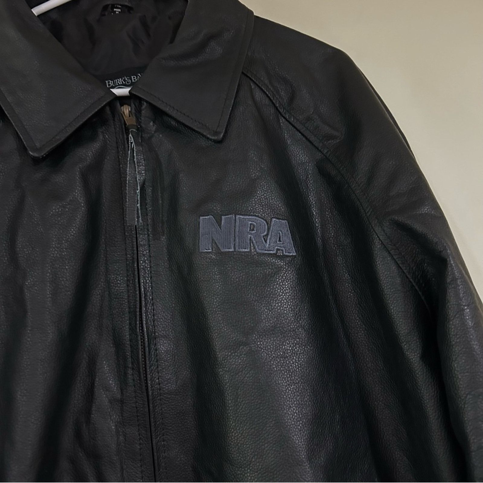Other National Rifle Association Leather Jacket Size US XL / EU 56 / 4 - 2 Thumbnail