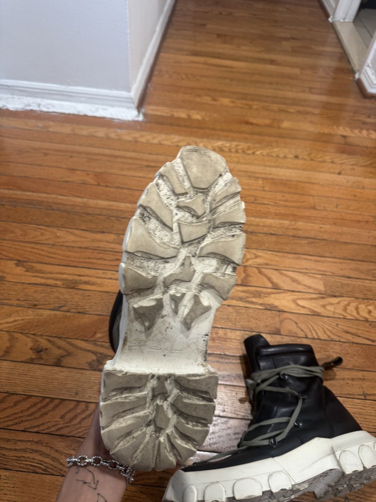 Rick Owens Rick Owens tractor boots Size US 13 / EU 46 - 6 Thumbnail
