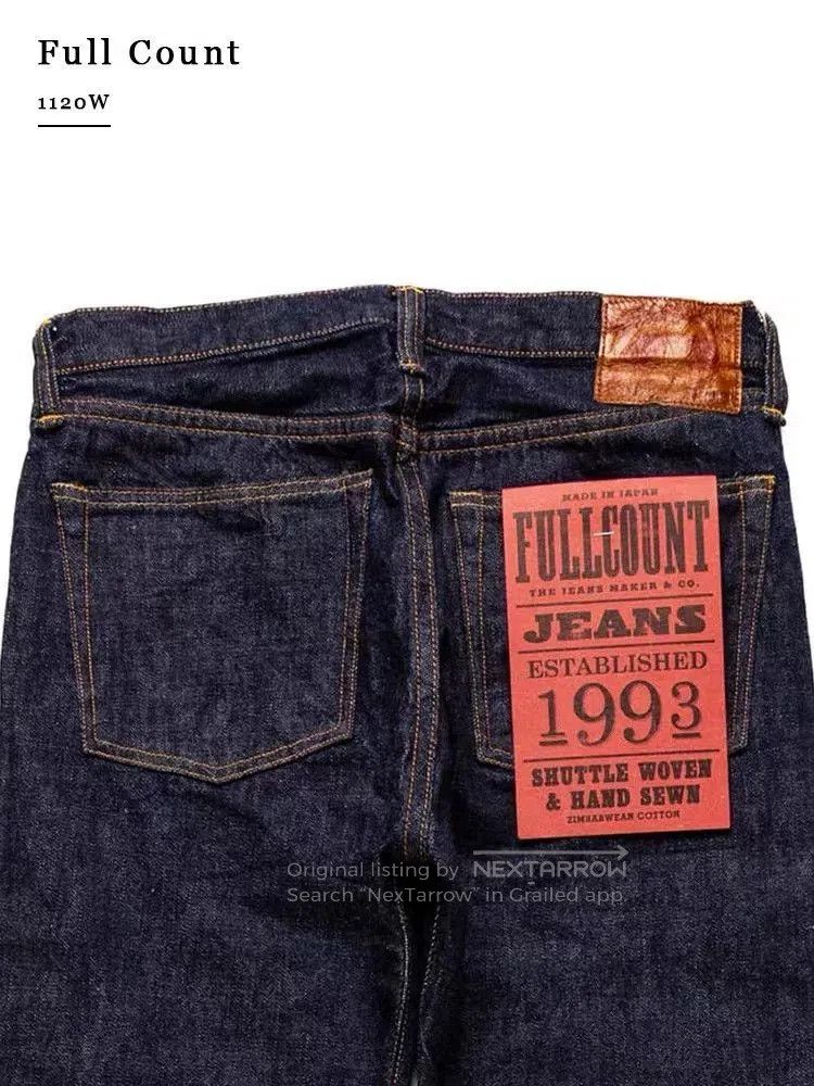 Full Count & Co. Full Count 1120W High Waist Jeans. Size US 29 - 3 Thumbnail