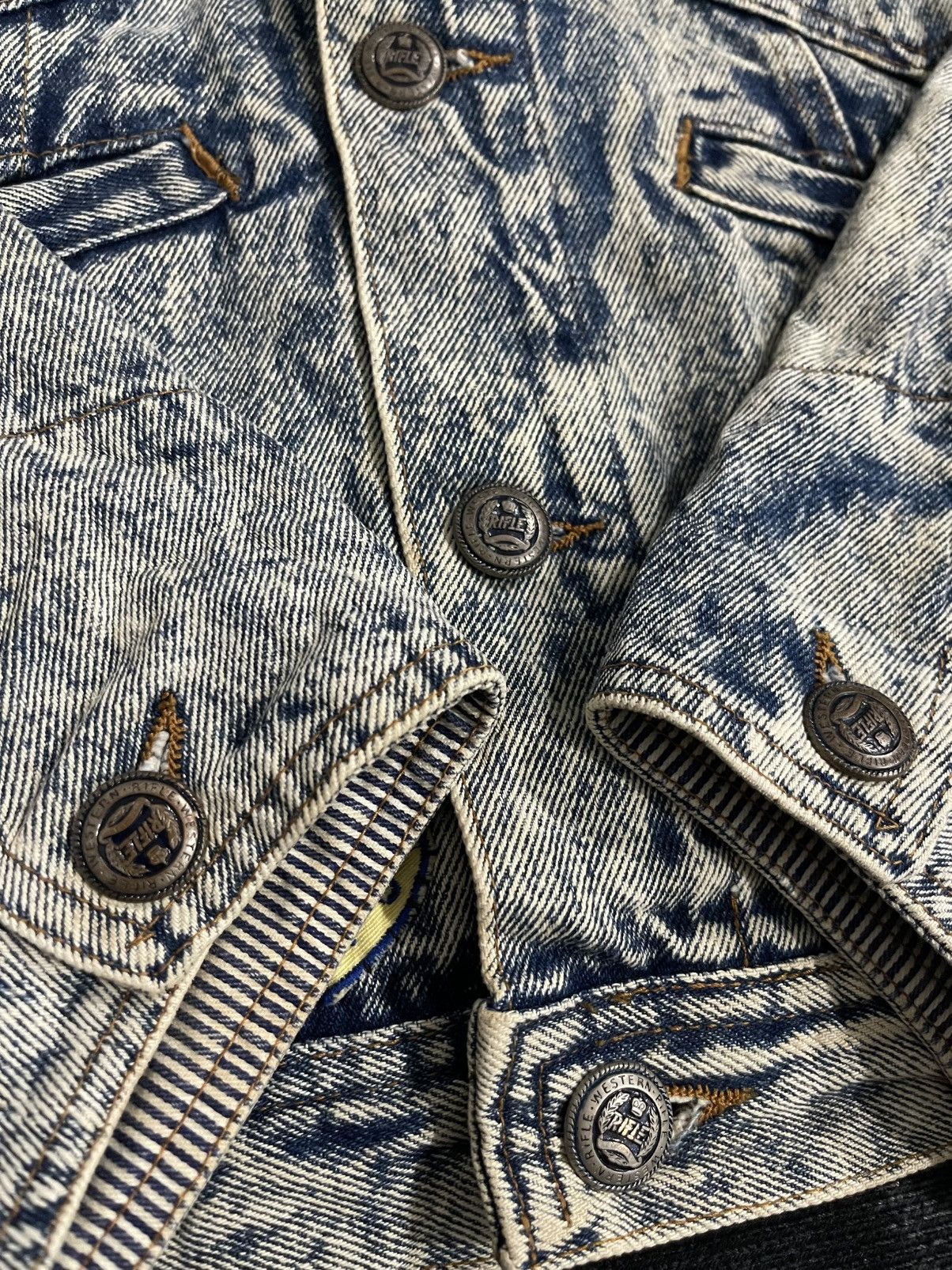 RIFLE Vintage Rifle Denim Jacket Size US L / EU 52-54 / 3 - 11 Thumbnail