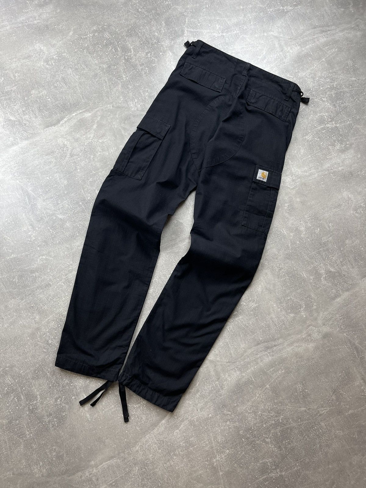 Carhartt Wip Carhartt WIP Aviation BlackTactical Ripstop Cargo Pants Size US 29 - 1 Thumbnail