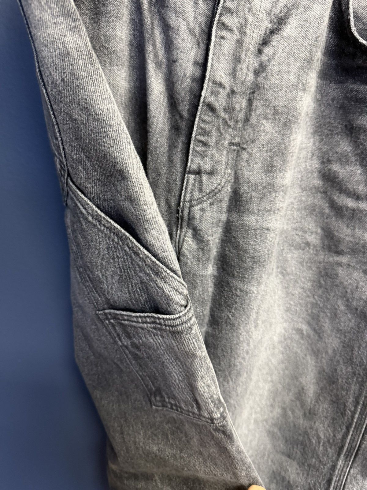 Auralee auralee heavy fade painter denim sz 6 Size US 36 / EU 52 - 4 Thumbnail