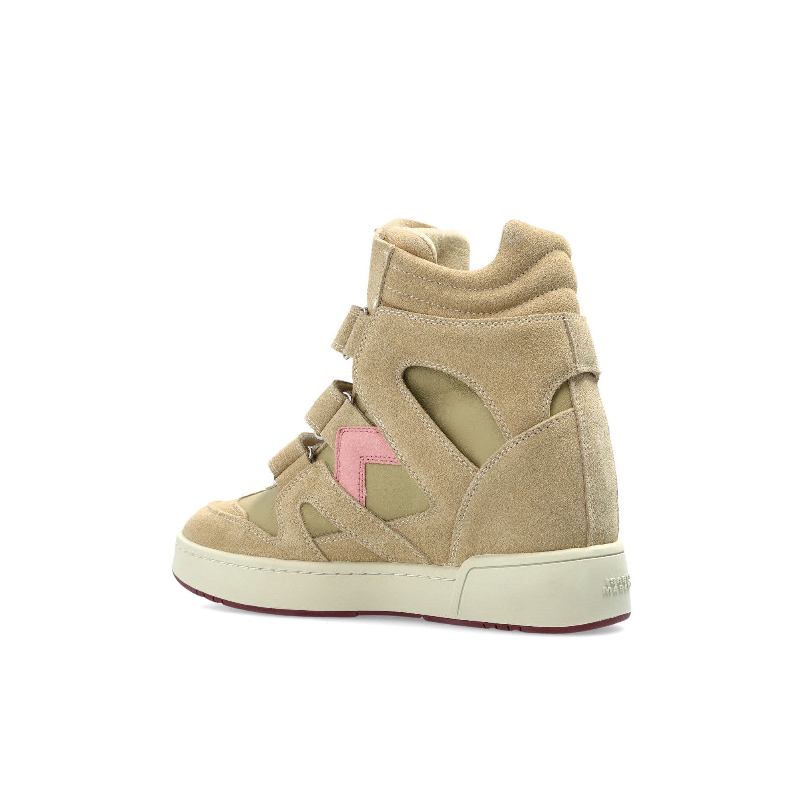 ISABEL MARANT ''IM3'' Beige Wedge Shoes New & Authentic (Wom