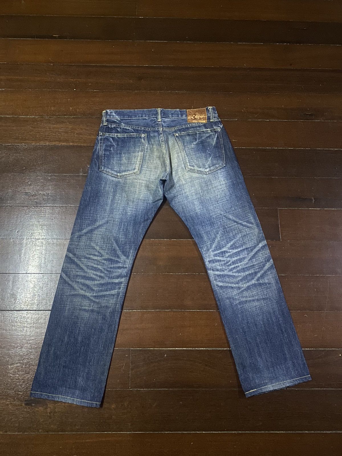 Rare Eternal Japan Distressed Denim mud wash clawmark Jeans