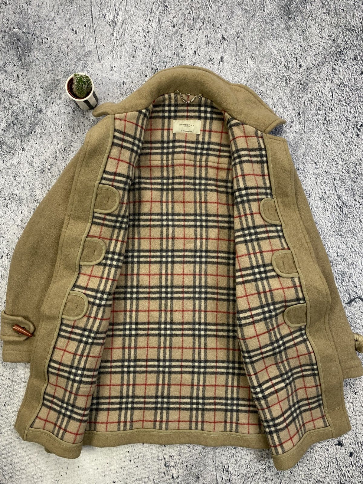 Burberry × Vintage Burberry hevy coat Vintage 90’ Size M / US 6-8 / IT 42-44 - 2 Thumbnail