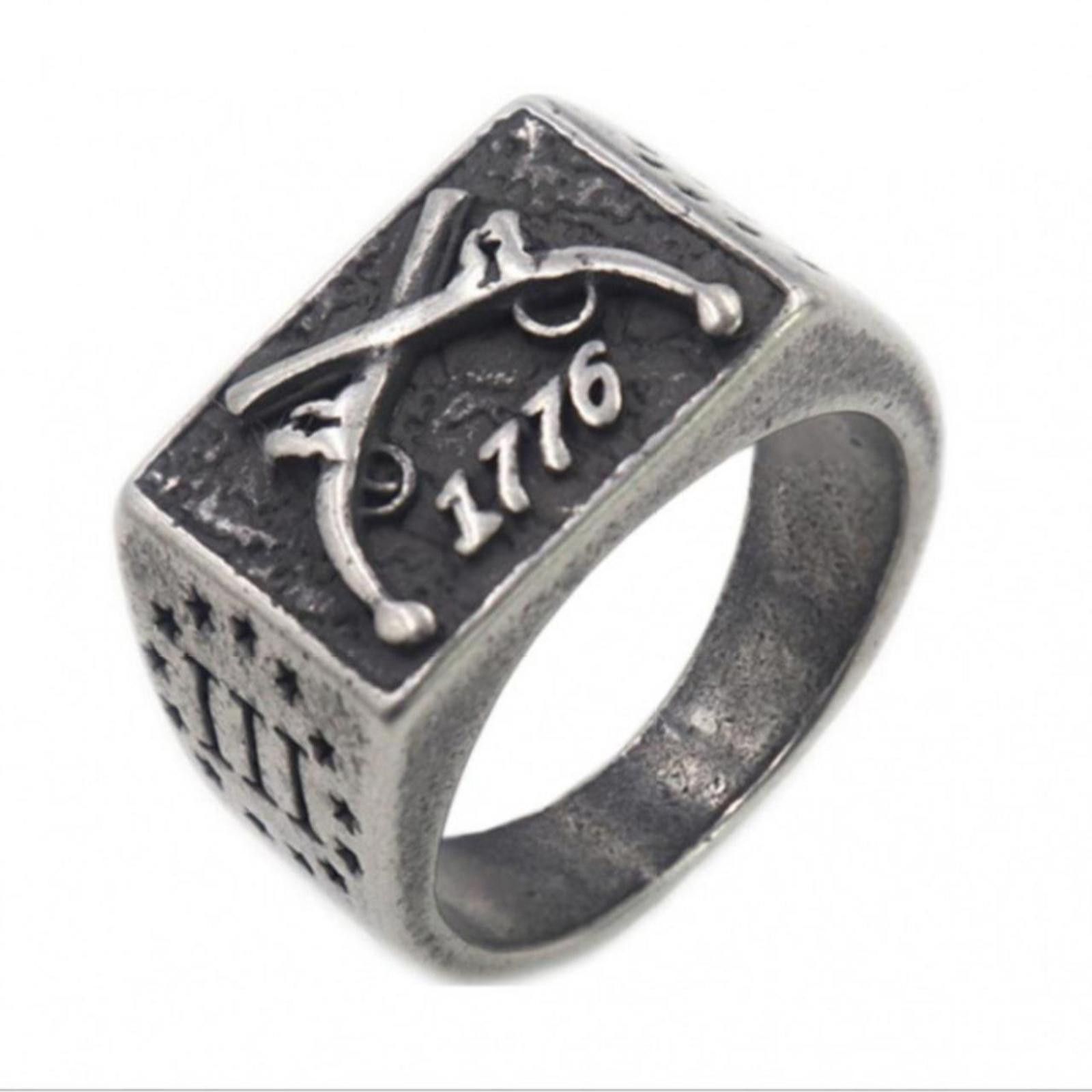 Tommy Hilfiger Ring of Independence Size ONE SIZE - 1 Thumbnail