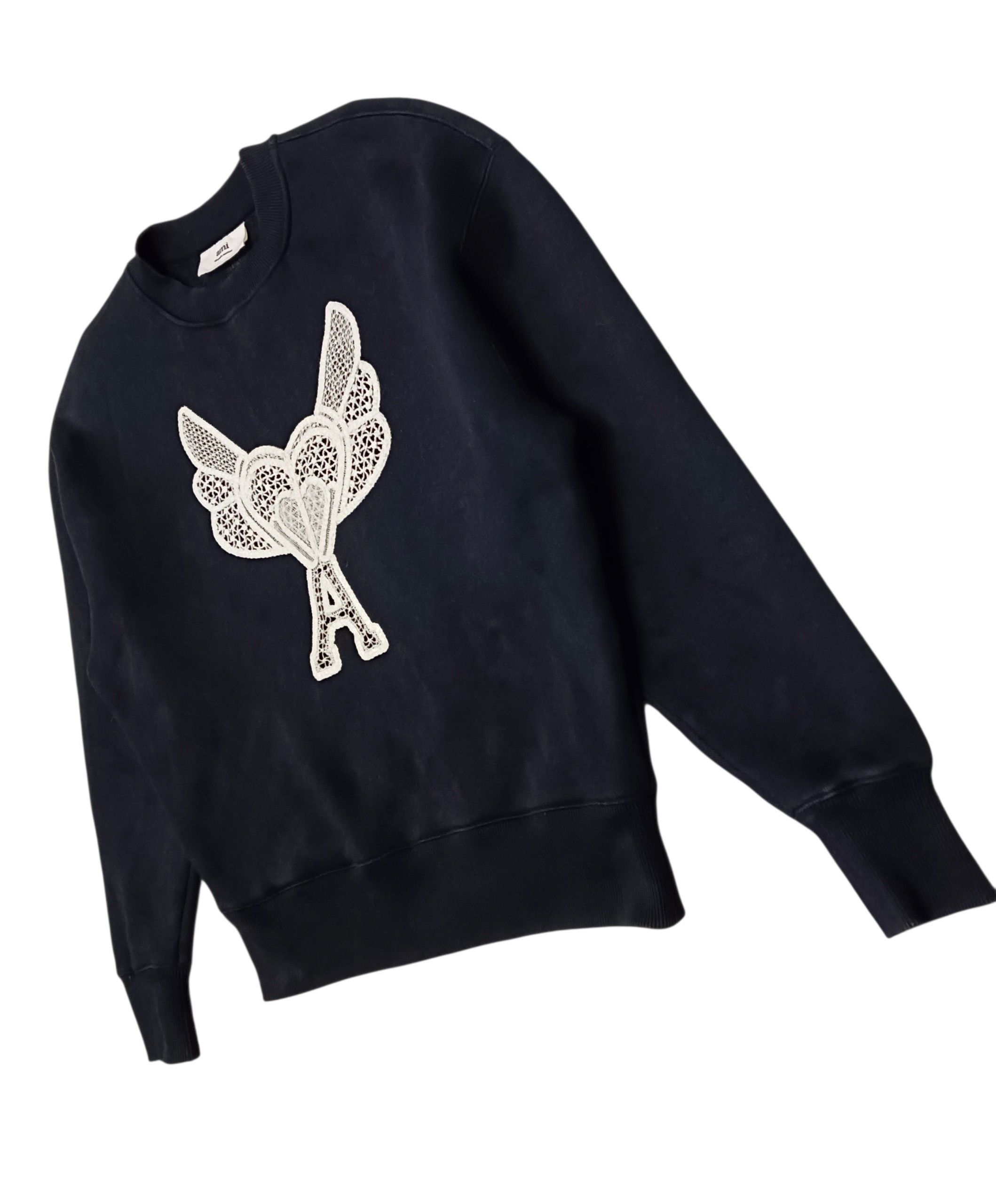 AMI AMI By Alexandre Mattiussi Center Logo Sweatshirt Size US XS / EU 42 / 0 - 2 Thumbnail