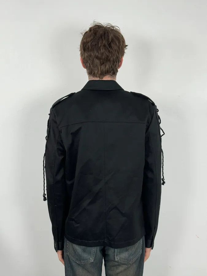 Saint Laurent Paris AW2018 Saint Laurent Black Laced Jacket Size US M / EU 48-50 / 2 - 3 Thumbnail