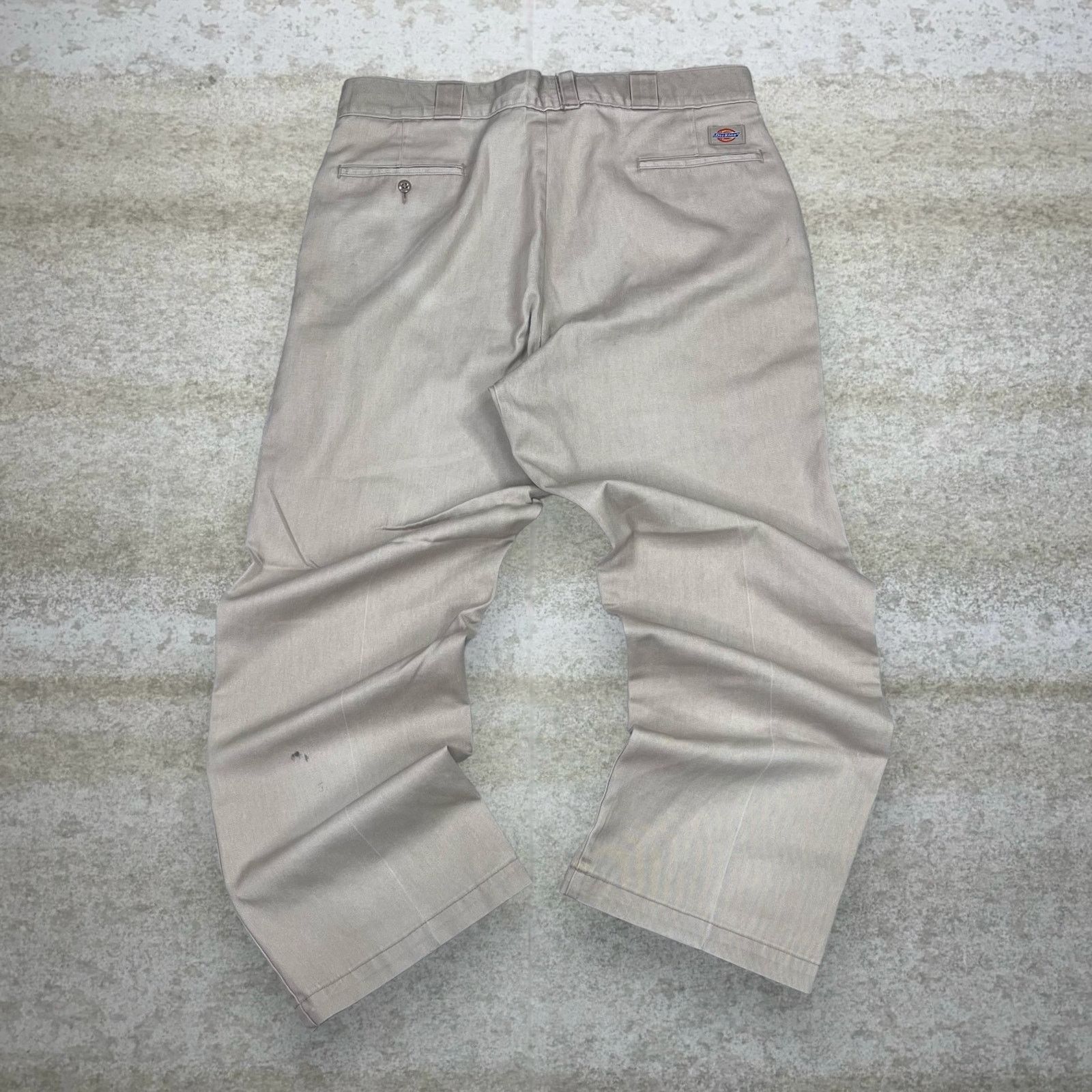 Dickies Vintage 90s Dickies Khakis Pants 36x30 Relaxed Tan Cotton Size US 36 / EU 52 - 1 Thumbnail