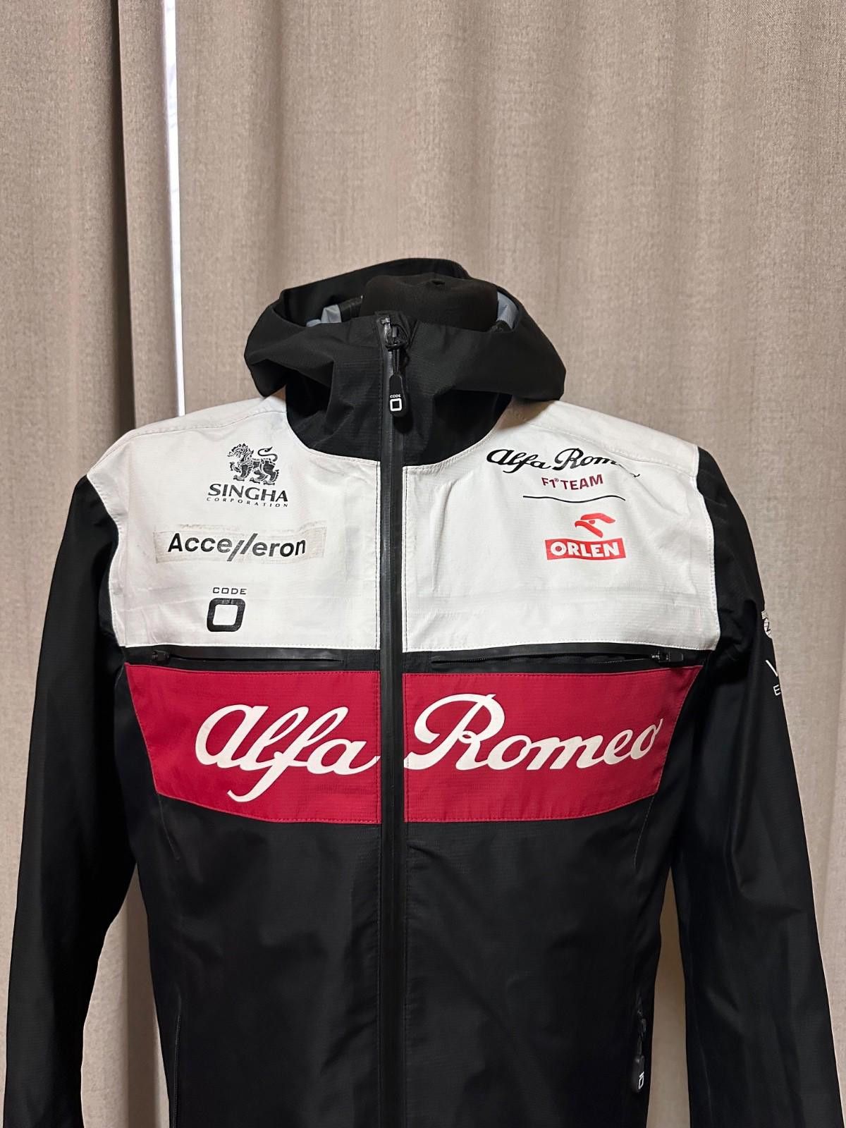 新品 Alfa Romeo Racing Orlen F1 2021 ジャケット Formula 1 Alfa Romeo Racing Orlen F1 2021 Original Teamwear Jacket