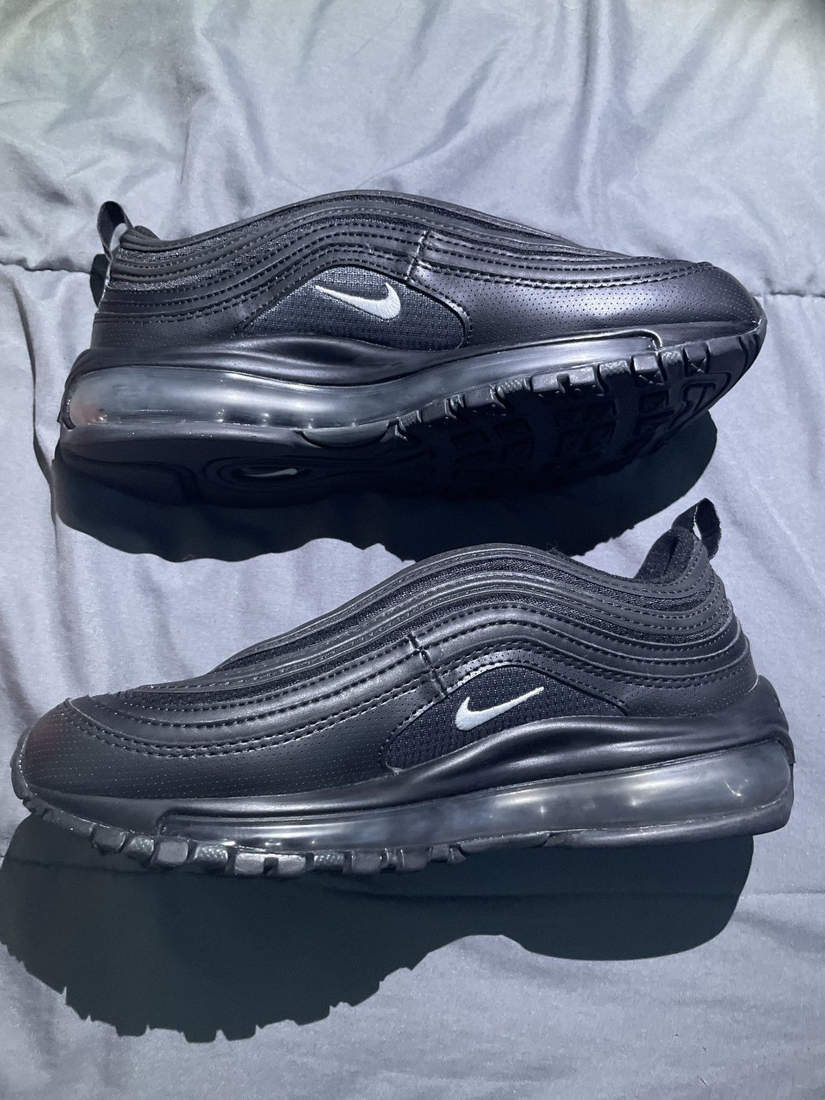 Nike Nike Air Max 97 Black Size US 6 / IT 36 - 2 Thumbnail