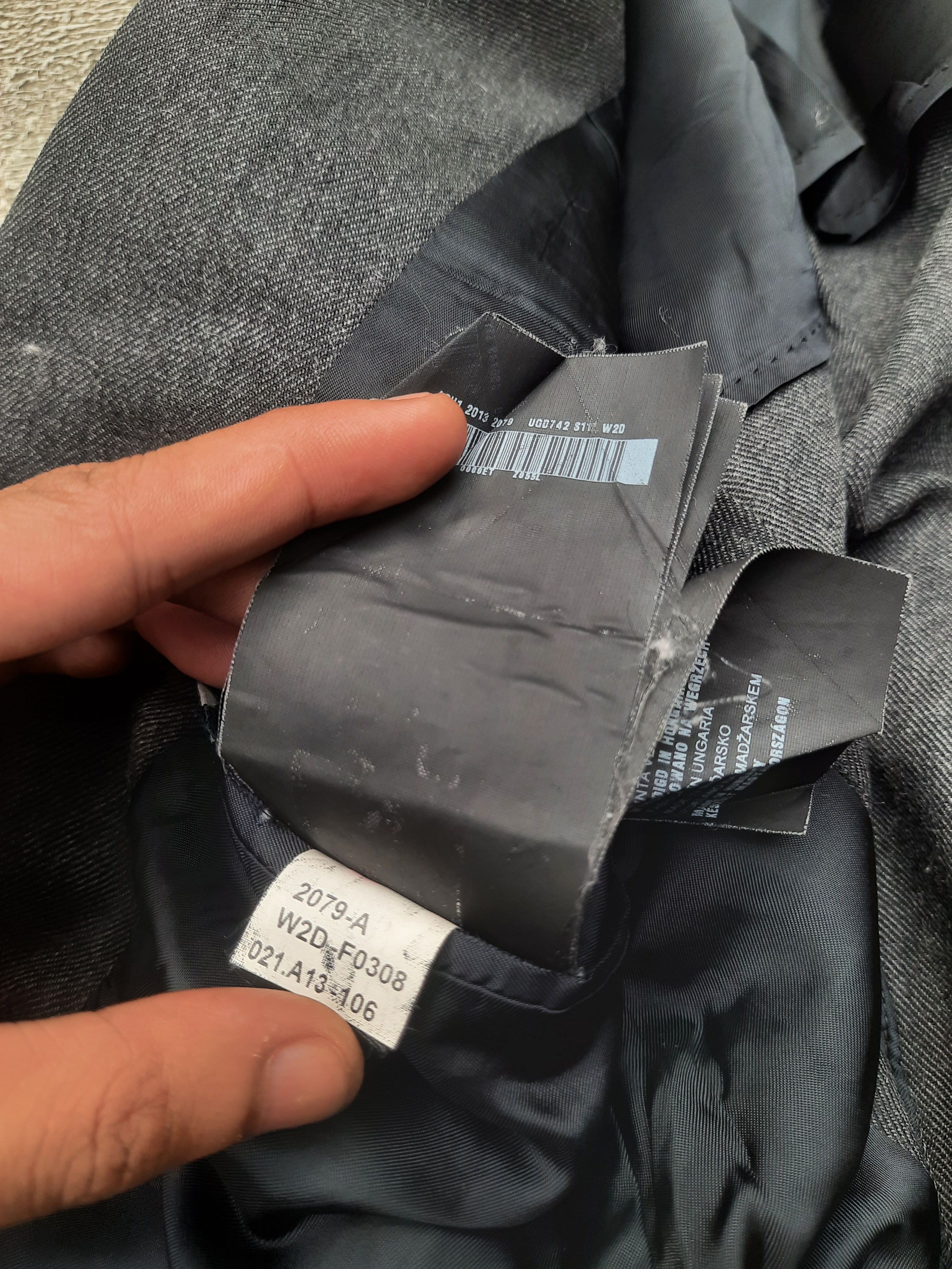 Prada Prada Blazer Mens Slim Fit Size 46R - 7 Thumbnail