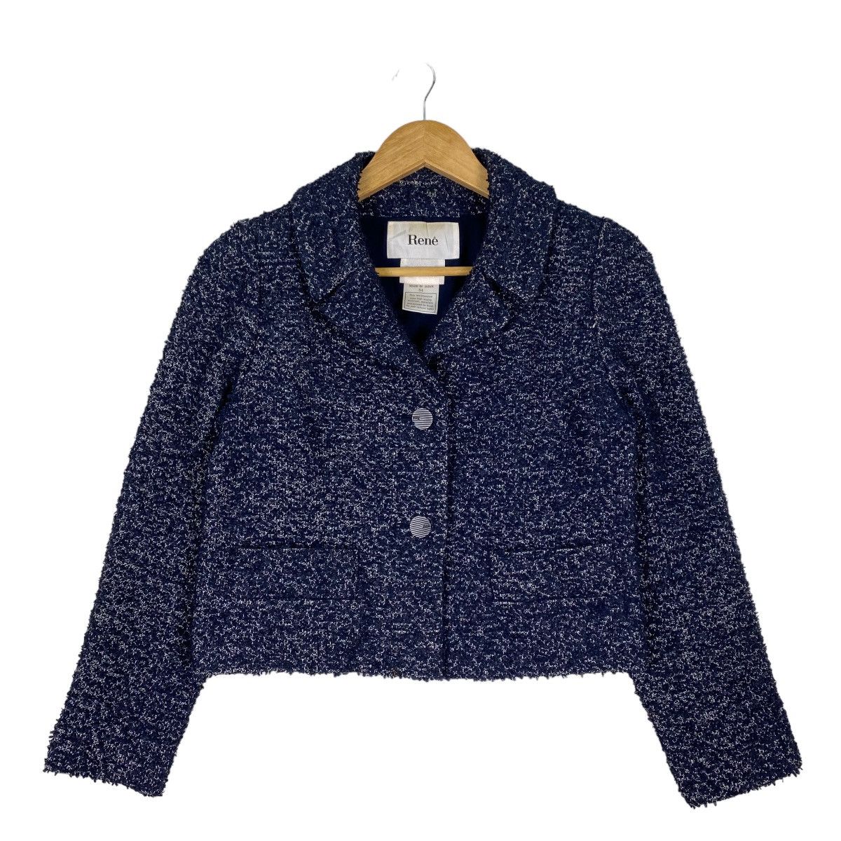 Japanese Brand DESIGNER💥RENE CROPPED JACKET Size US S / EU 44-46 / 1 - 1 Thumbnail