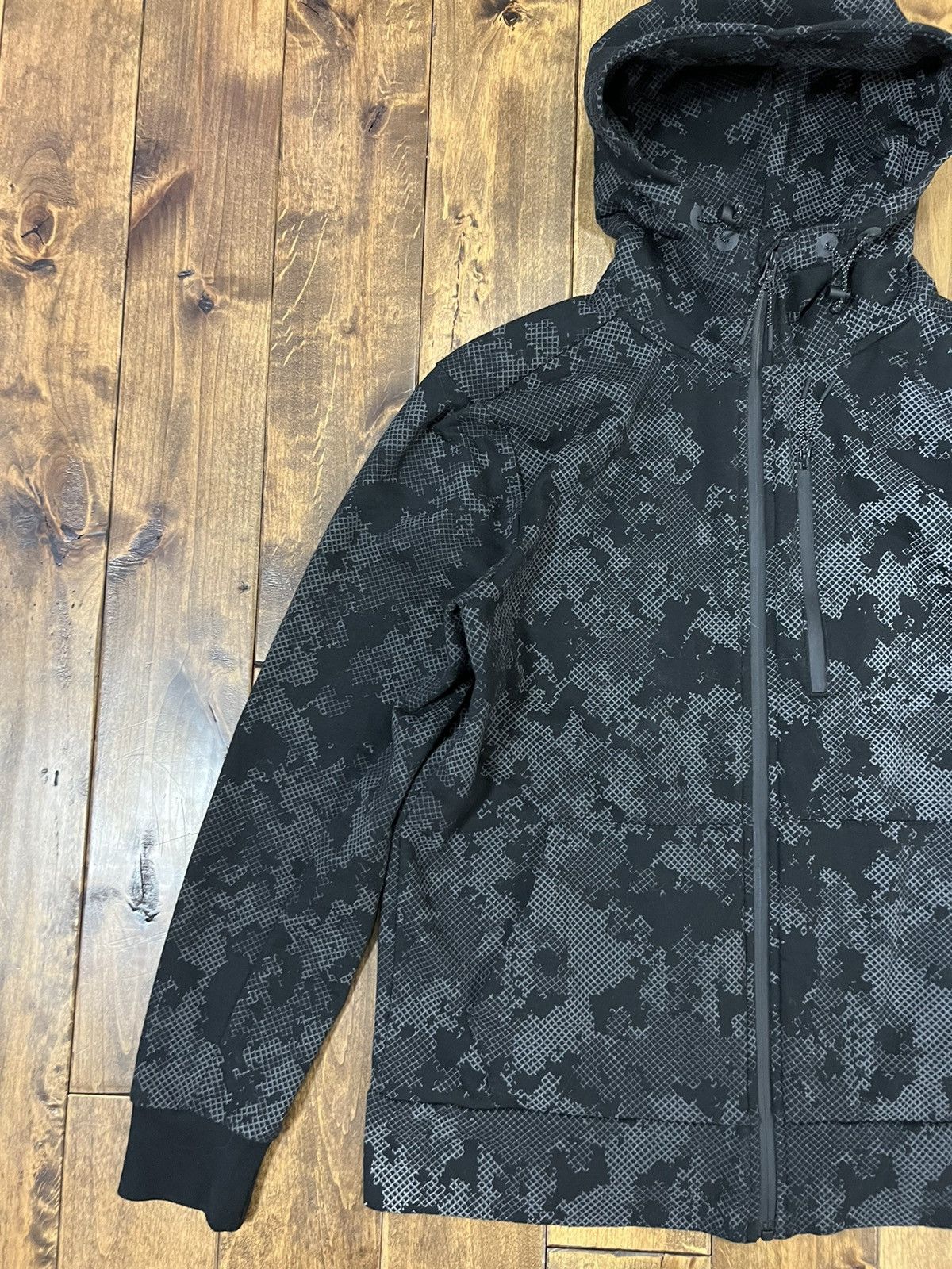 Gap GapFit All-Elements Fleece reflective zip hoodie Size US S / EU 44-46 / 1 - 6 Thumbnail