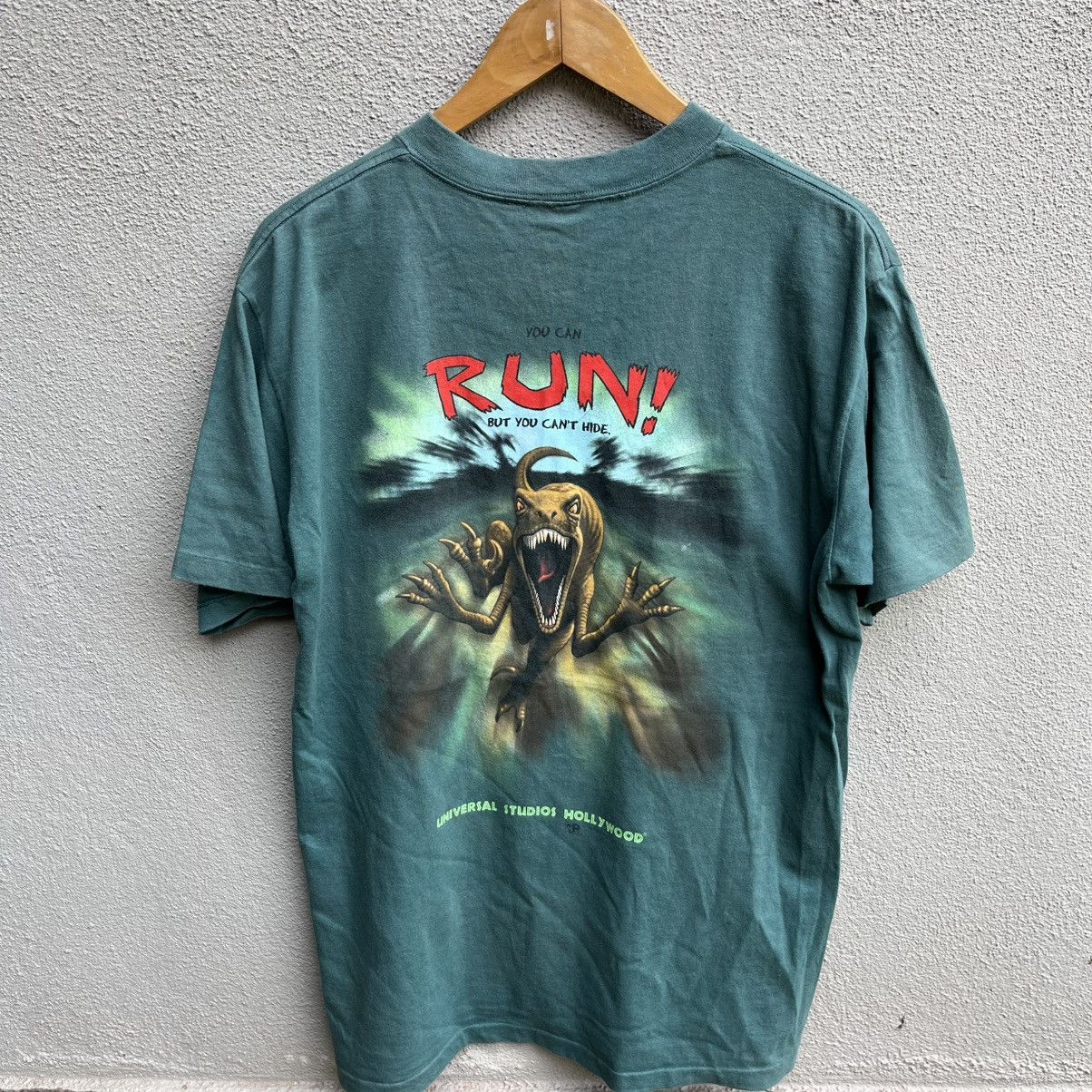 Vintage Vintage 90s JURASSIC PARK movie tee T Rex Size US L / EU 52-54 / 3 - 1 Thumbnail