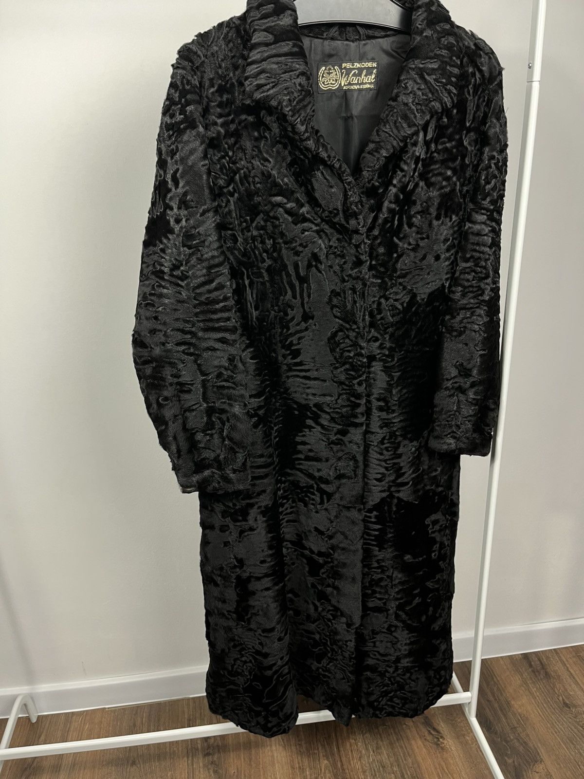 Other Vintage Real Fur Coat Black Long Classic Luxury Warm Winter Size XL / US 12-14 / IT 48-50 - 5 Thumbnail