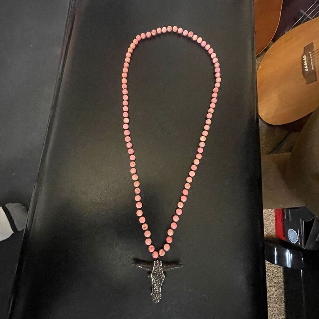 Other Brand New Womens Western Cow Skull Long Knotted Necklace Size ONE SIZE - 3 Thumbnail