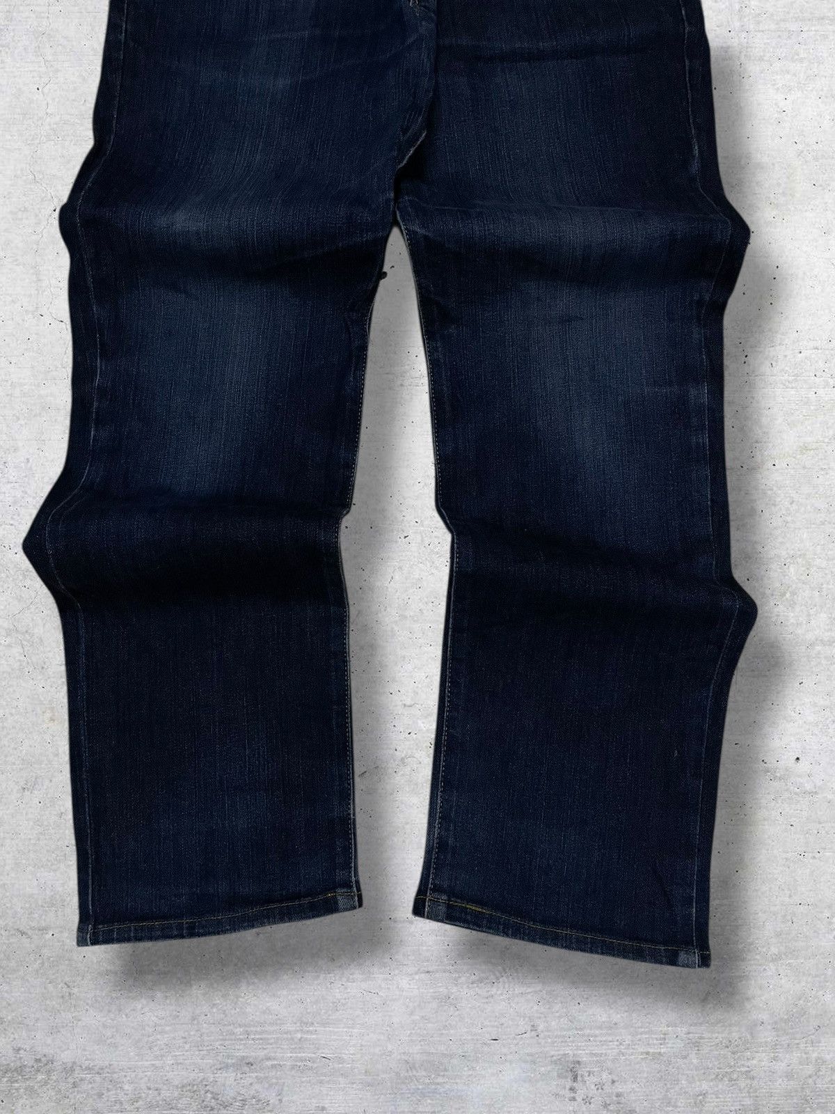 Wrangler VINTAGE WRANGLER USA DESIGNER 90S INDIGO REGULAR DENIM STYLE Size US 32 / EU 48 - 3 Thumbnail