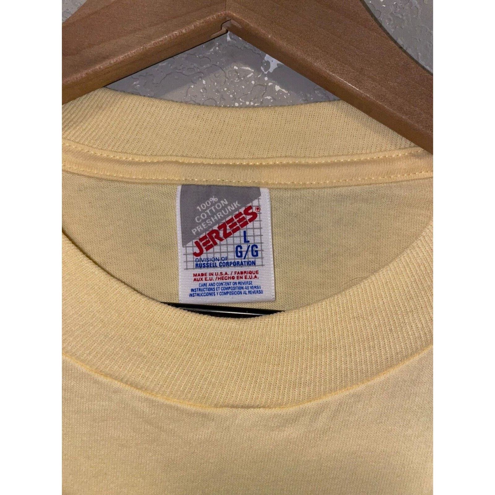 Jerzees Vintage Flowering Dogwood Shirt Virginia Flower Tee VTG 90s Size US L / EU 52-54 / 3 - 6 Thumbnail