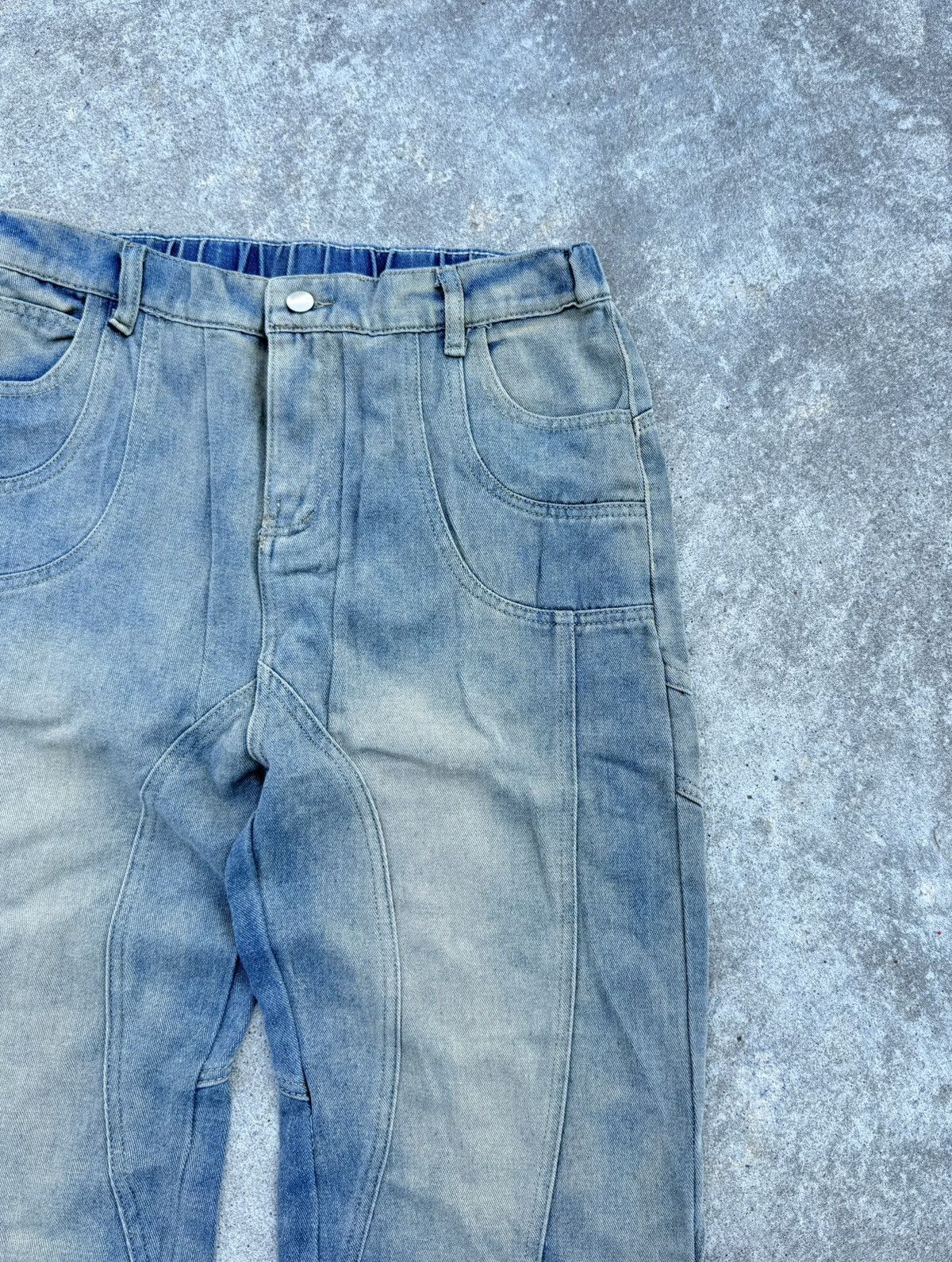 Other Vintage Y2K avantgarde streetwear oversized jeans Size US 32 / EU 48 - 6 Thumbnail