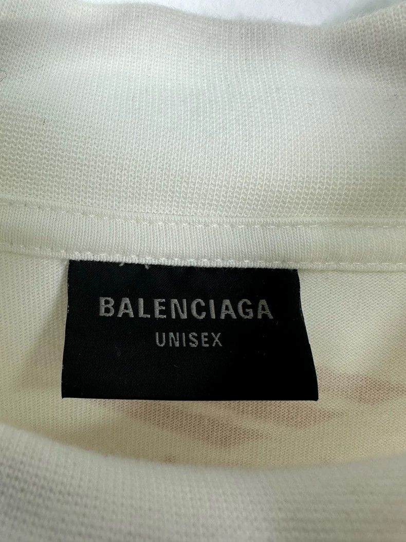 Balenciaga Balenciaga White op league racing badge short sleeve 2502-N Size US L / EU 52-54 / 3 - 4 Thumbnail