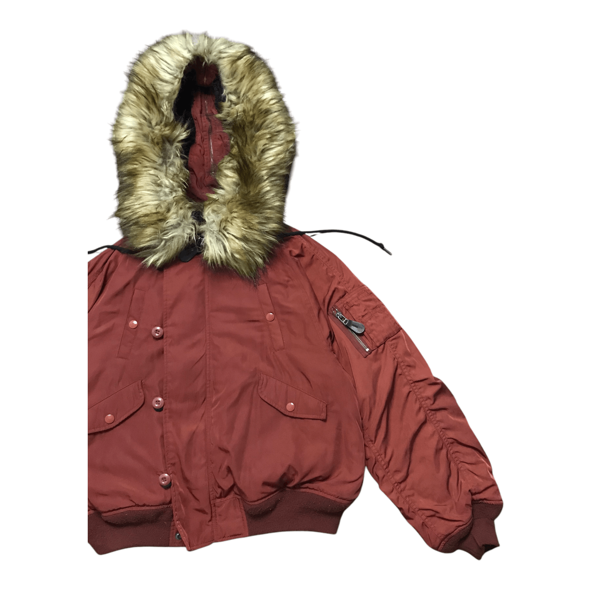 14th Addiction × If Six Was Nine × Le Grande Bleu (L.G.B.) Moussy Mink Fur Bomber Jacket Size US M / EU 48-50 / 2 - 4 Thumbnail