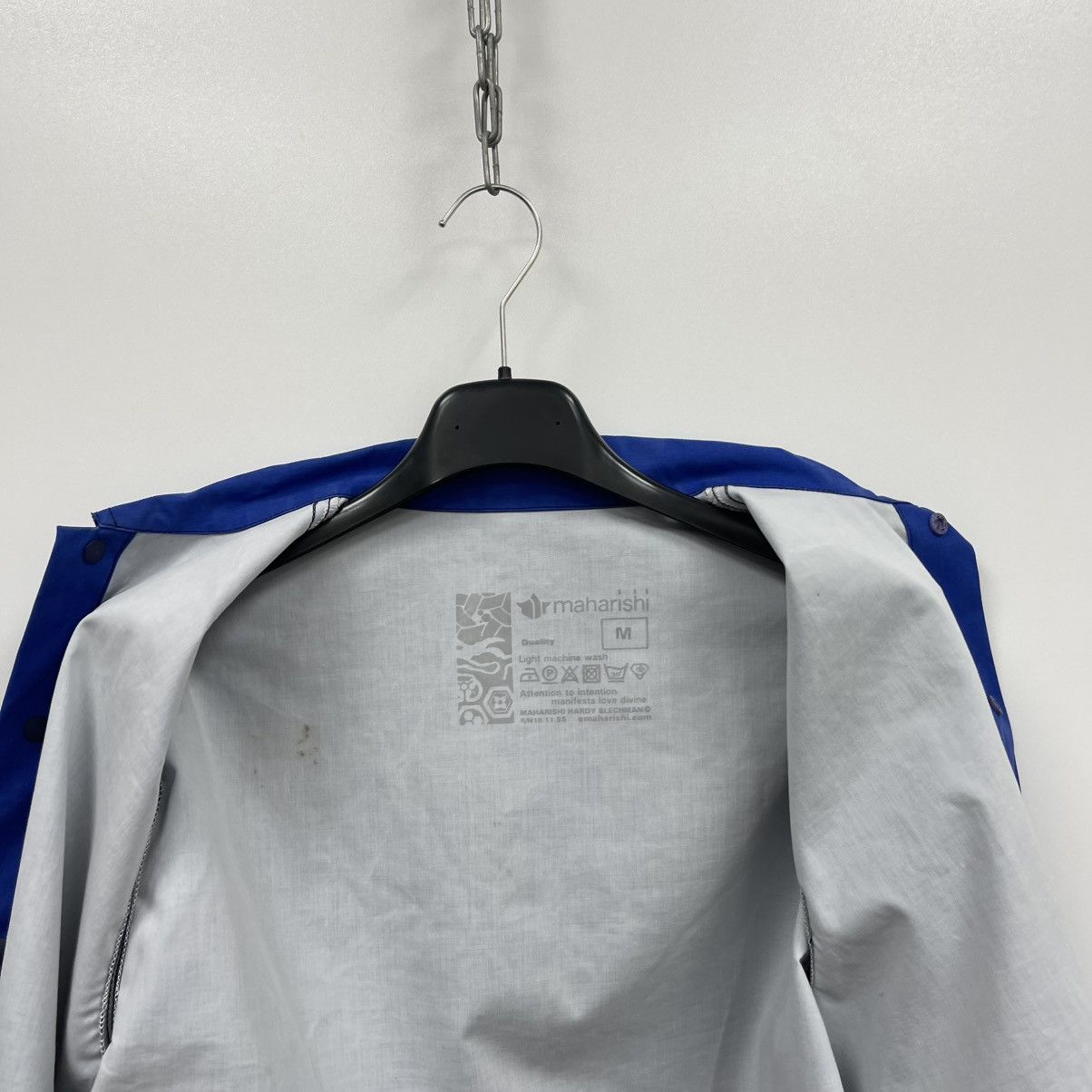 Maharishi Maharishi Light Jacket Vintage Blue Rare Size US M / EU 48-50 / 2 - 8 Thumbnail