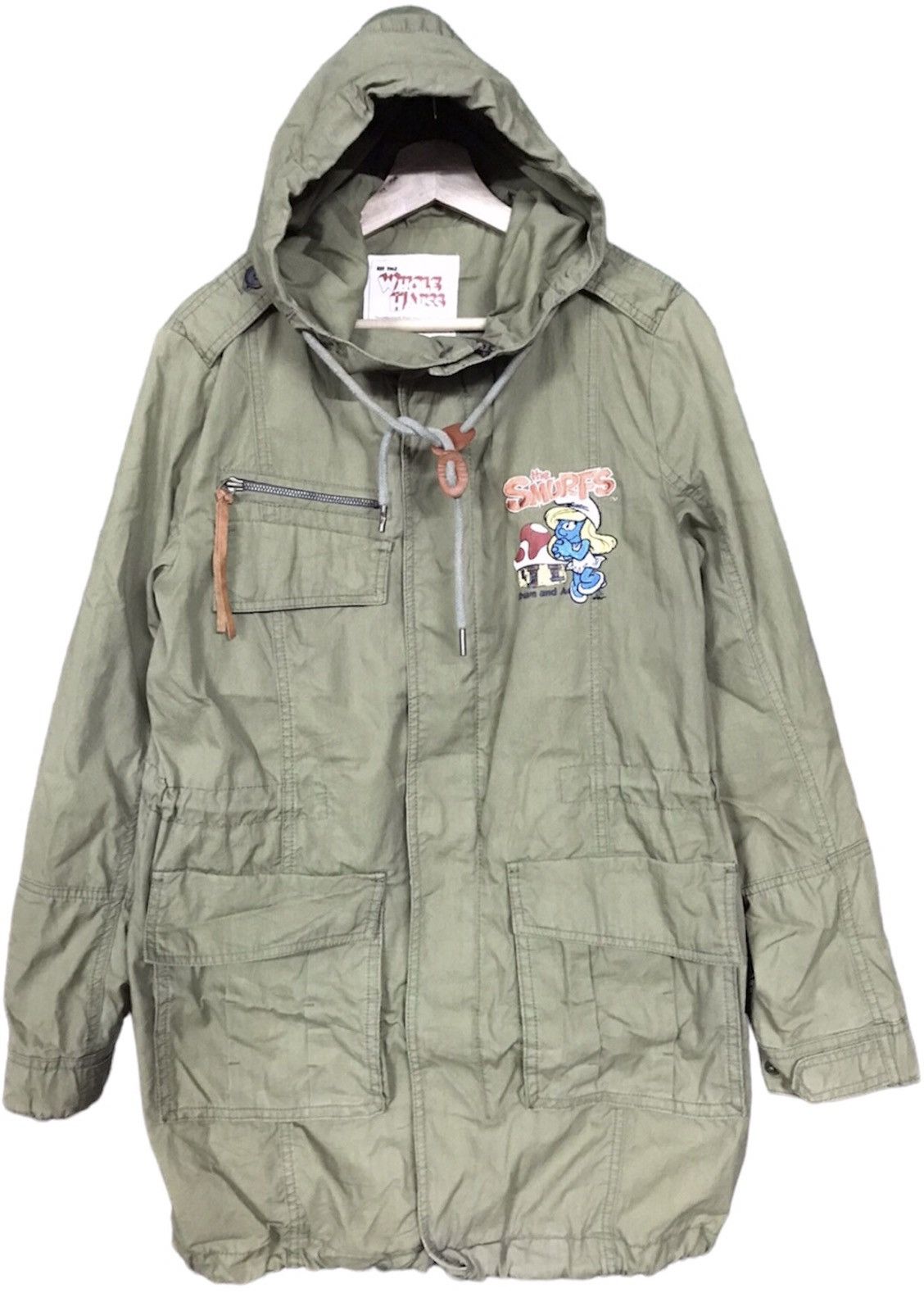 Smurfs X Whole Hauss Jaket Parka Fullzip